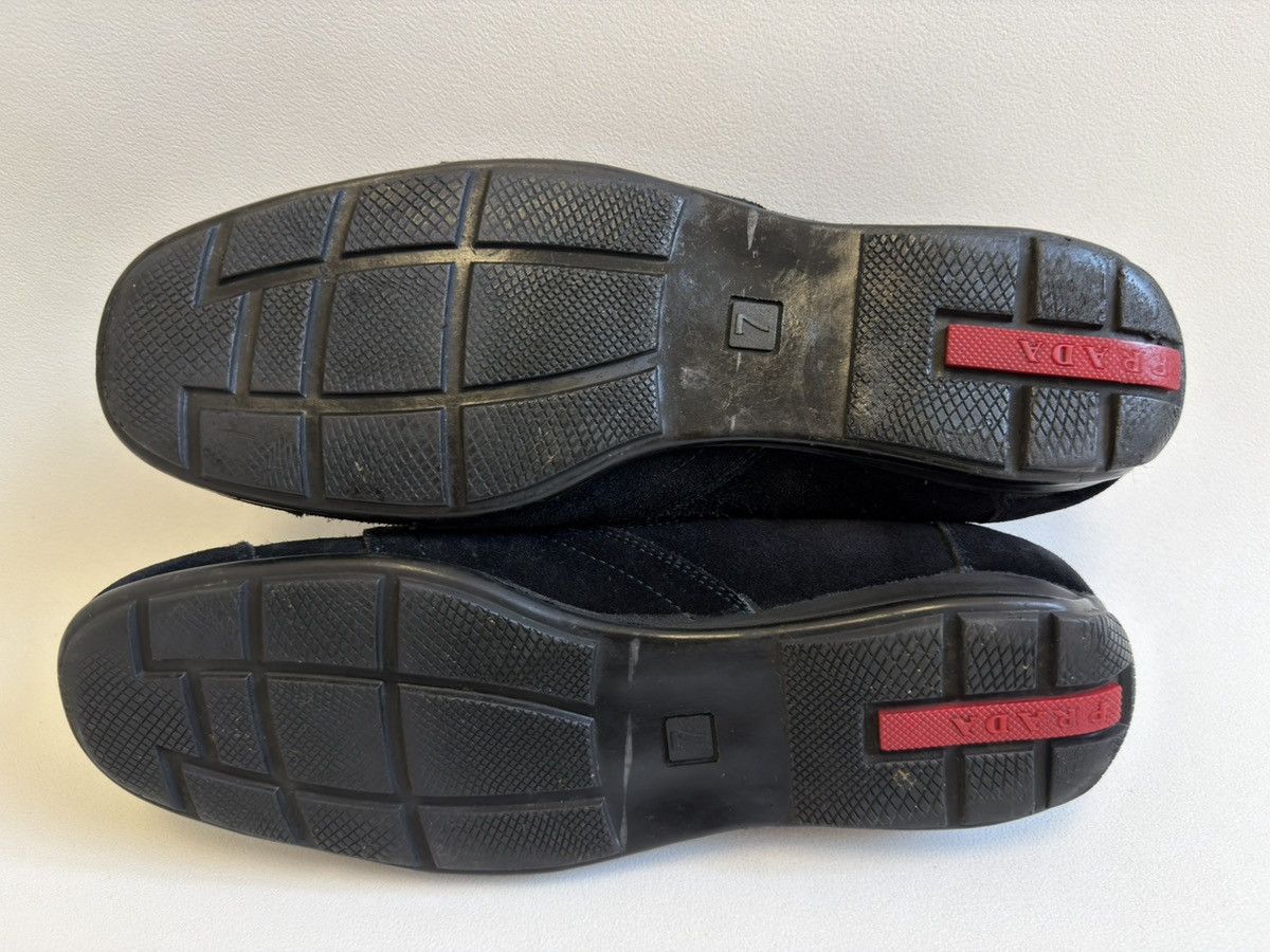 Prada OG Black Suede ‘Montecarlo’ Sneakers Size US 8 / EU 41 - 15 Thumbnail