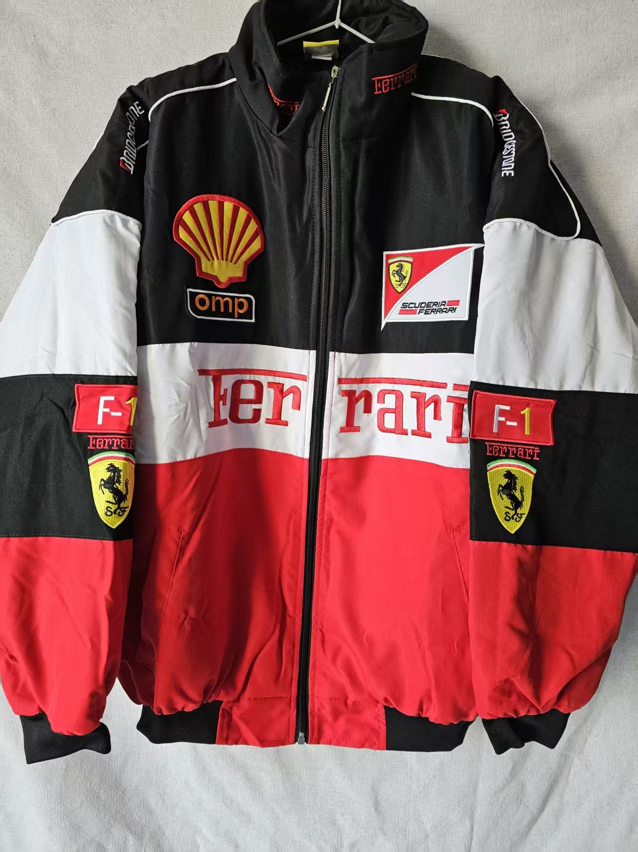 Ferrari Ferrari Racing Jacket Red Black Size US XL / EU 56 / 4 - 1 Thumbnail