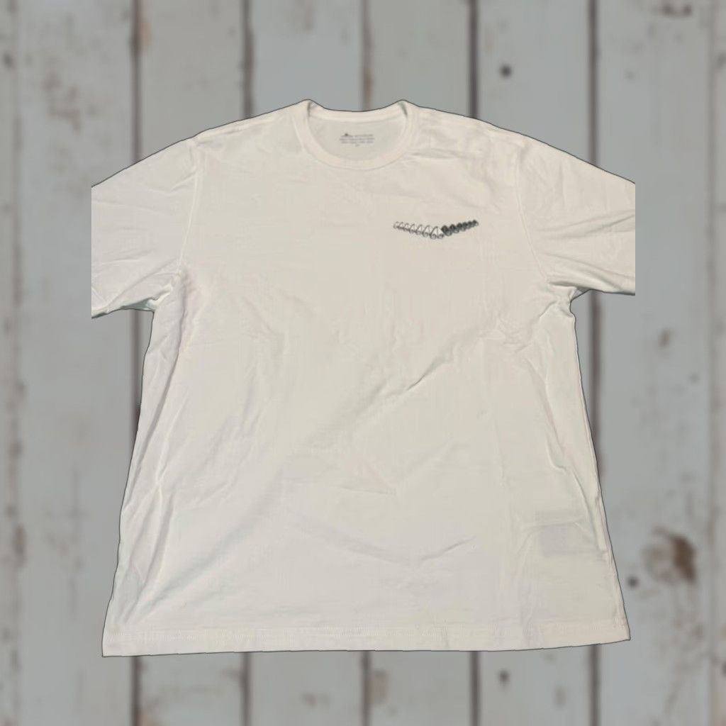 Moose Knuckles Moose Knuckles Shirt White Logo Short Sleeve S Adults Unisex Crew Neck Jersey Cotton T-Shirt Logo White Vintage No Size US S / EU 44-46 / 1 - 1 Thumbnail