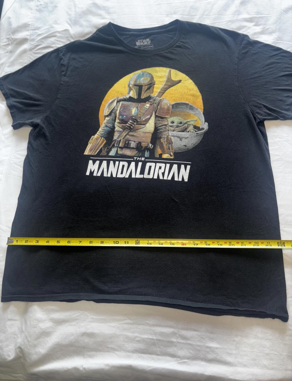 Designer Star Wars The Mandalorian T-Shirt XL Black Size US XL / EU 56 / 4 - 6 Thumbnail
