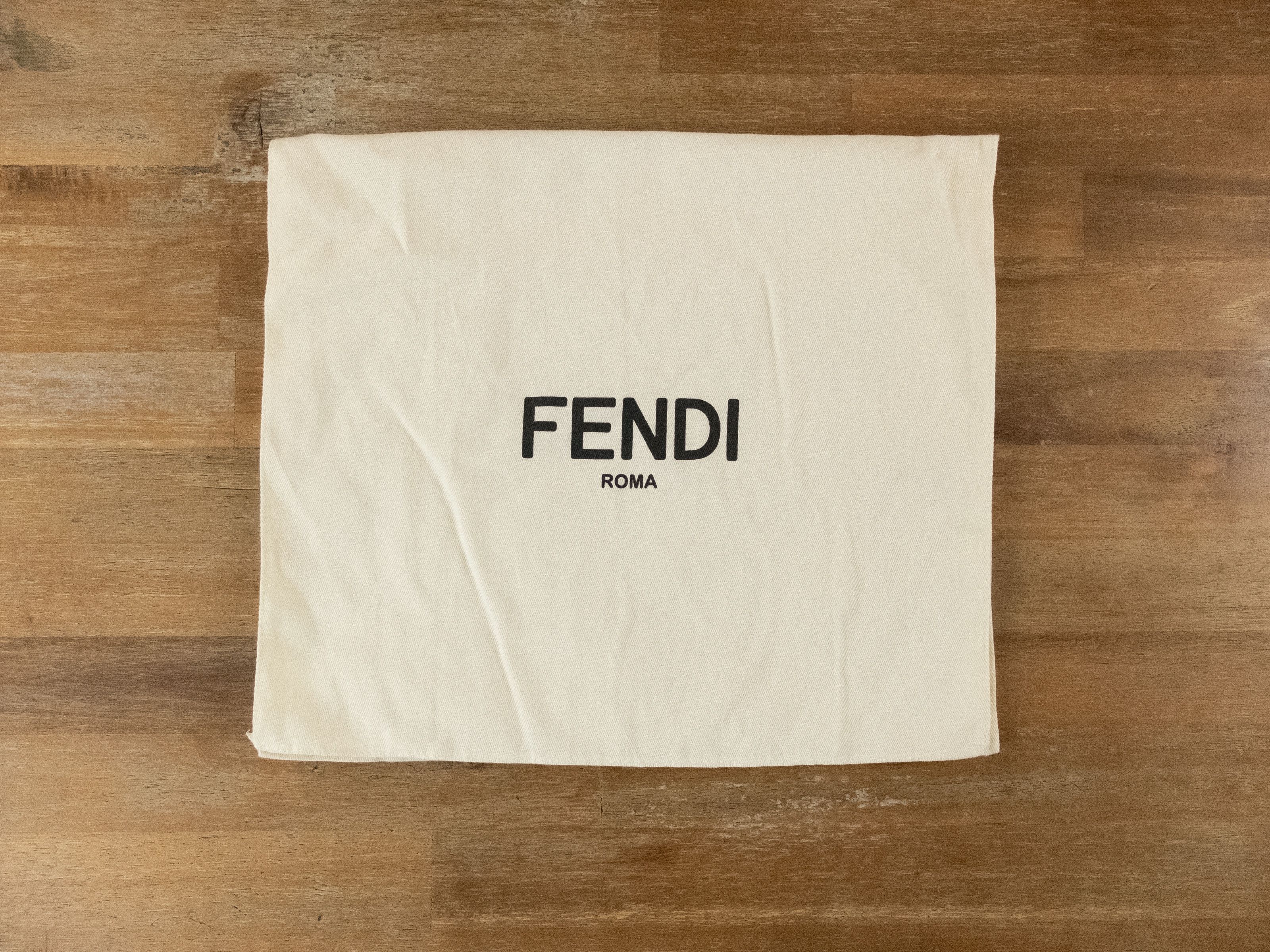 Fendi FENDI blue FF logo knit wool cashmere scarf authentic q Size ONE SIZE - 8 Thumbnail