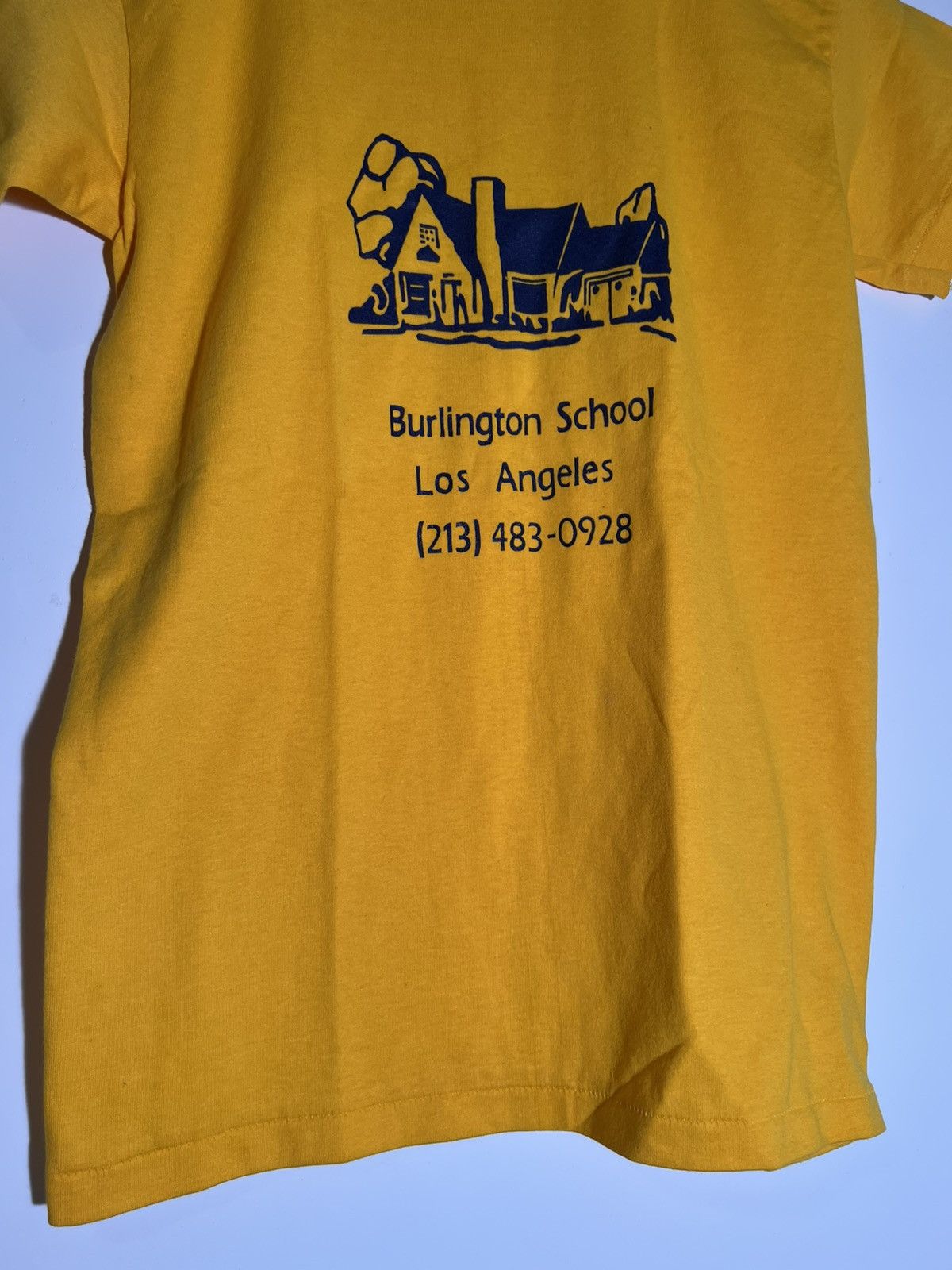 Vintage 80’s 90’s VTG Vintage Burlington Los Angeles CA School Shirt Size US XXS / EU 40 - 3 Thumbnail