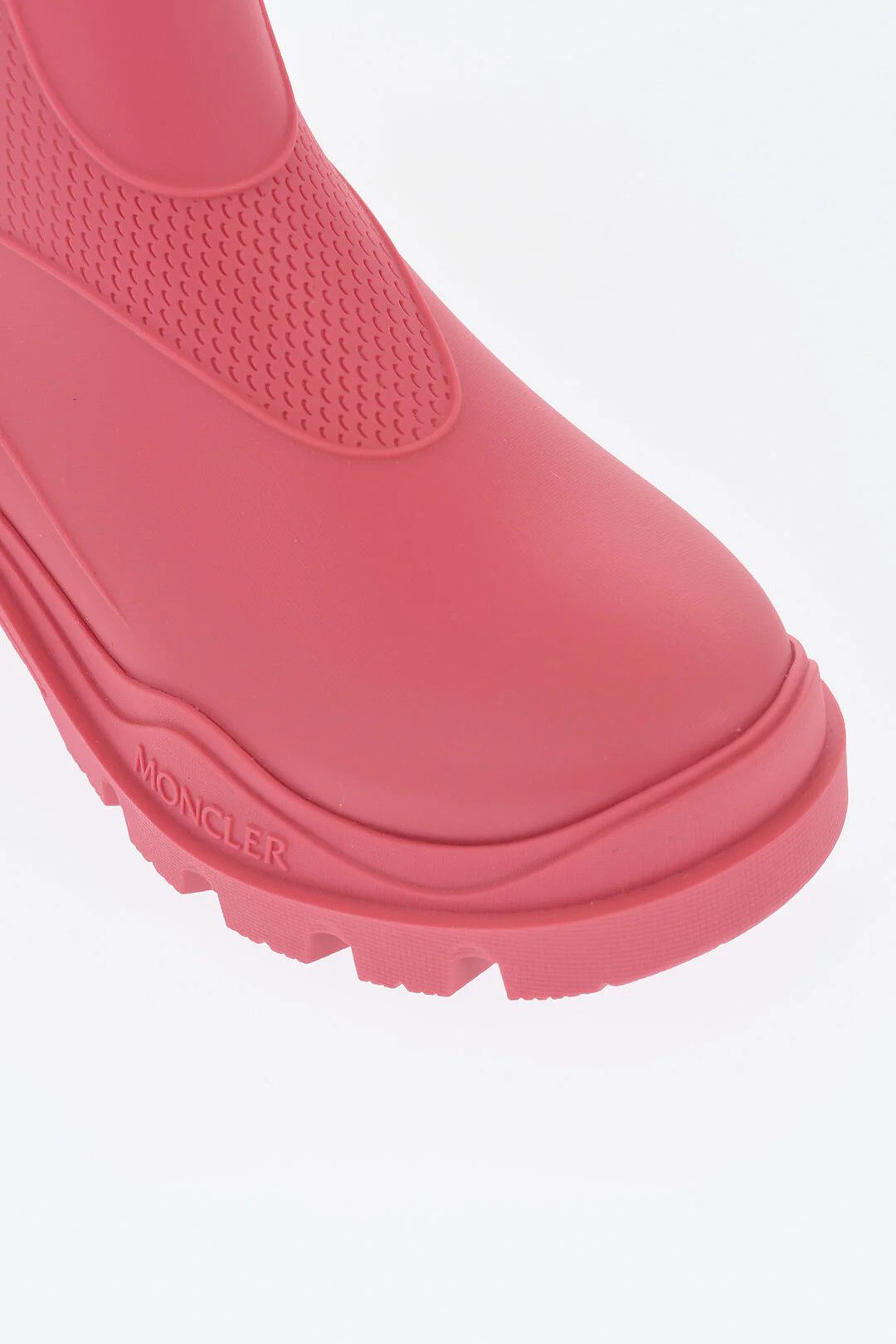 Moncler og1mm0426 Rubber Ankle Boots in Pink Size US 6 / IT 36 - 4 Thumbnail