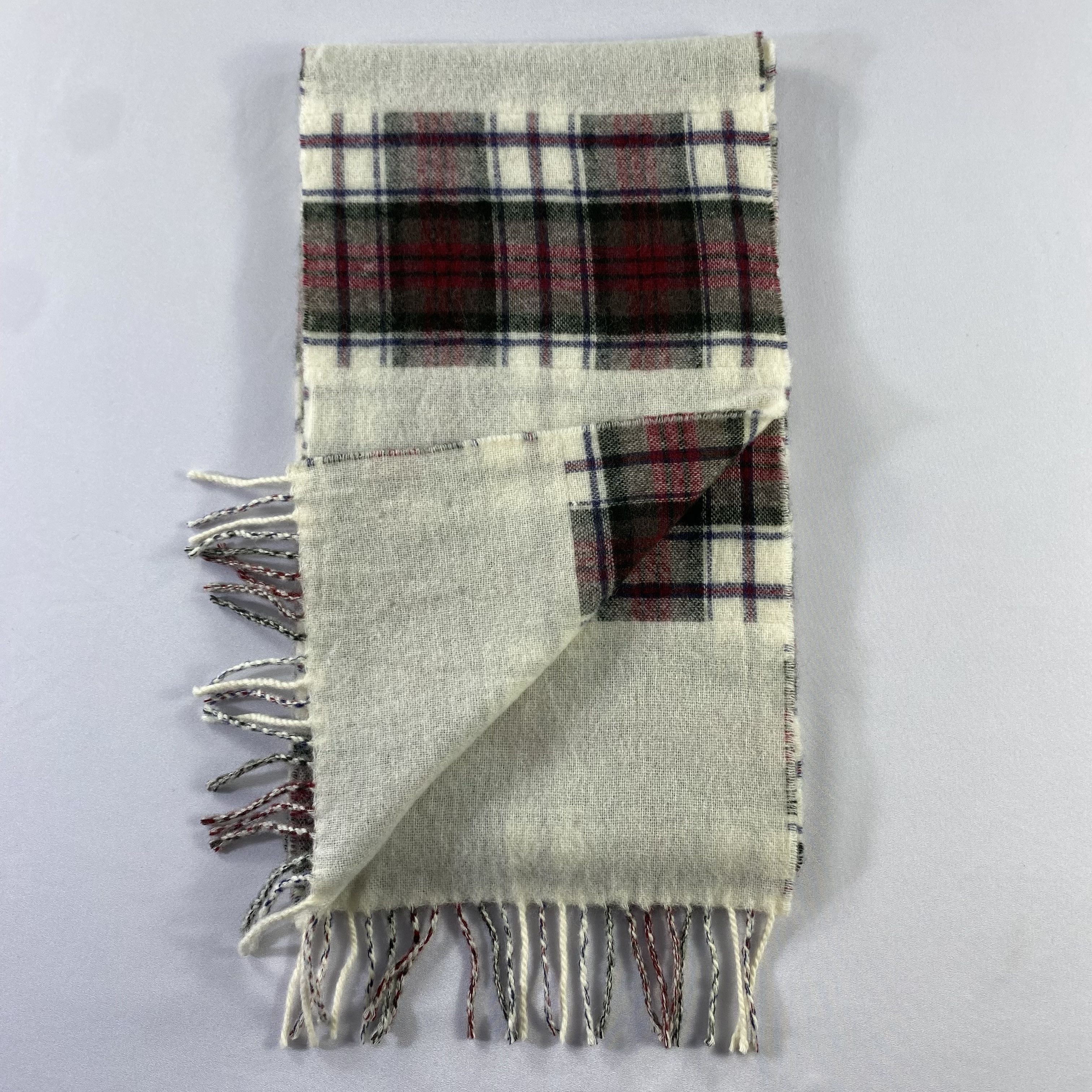 Designer Glen Prince Scarf Plaid Neck Wrap Wool Muffler Size ONE SIZE - 4 Thumbnail