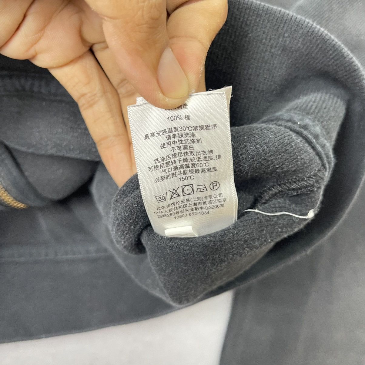 Polo Ralph Lauren Vintage Polo Ralph Lauren Faded Zip Hoodie Size US S / EU 44-46 / 1 - 9 Thumbnail