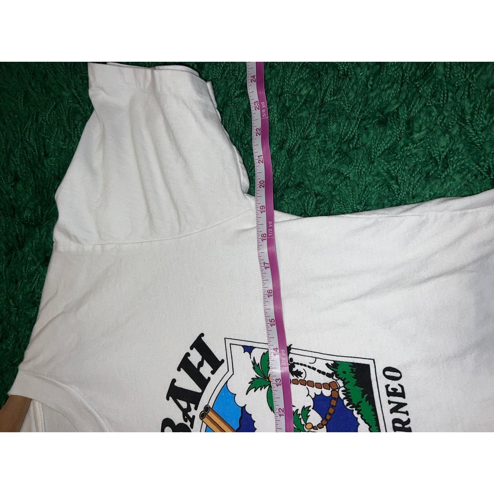 Vintage Vintage Borneo Shirt I Love Sabah Sompoton Tee VTG 90s L Size L / US 10 / IT 46 - 9 Thumbnail