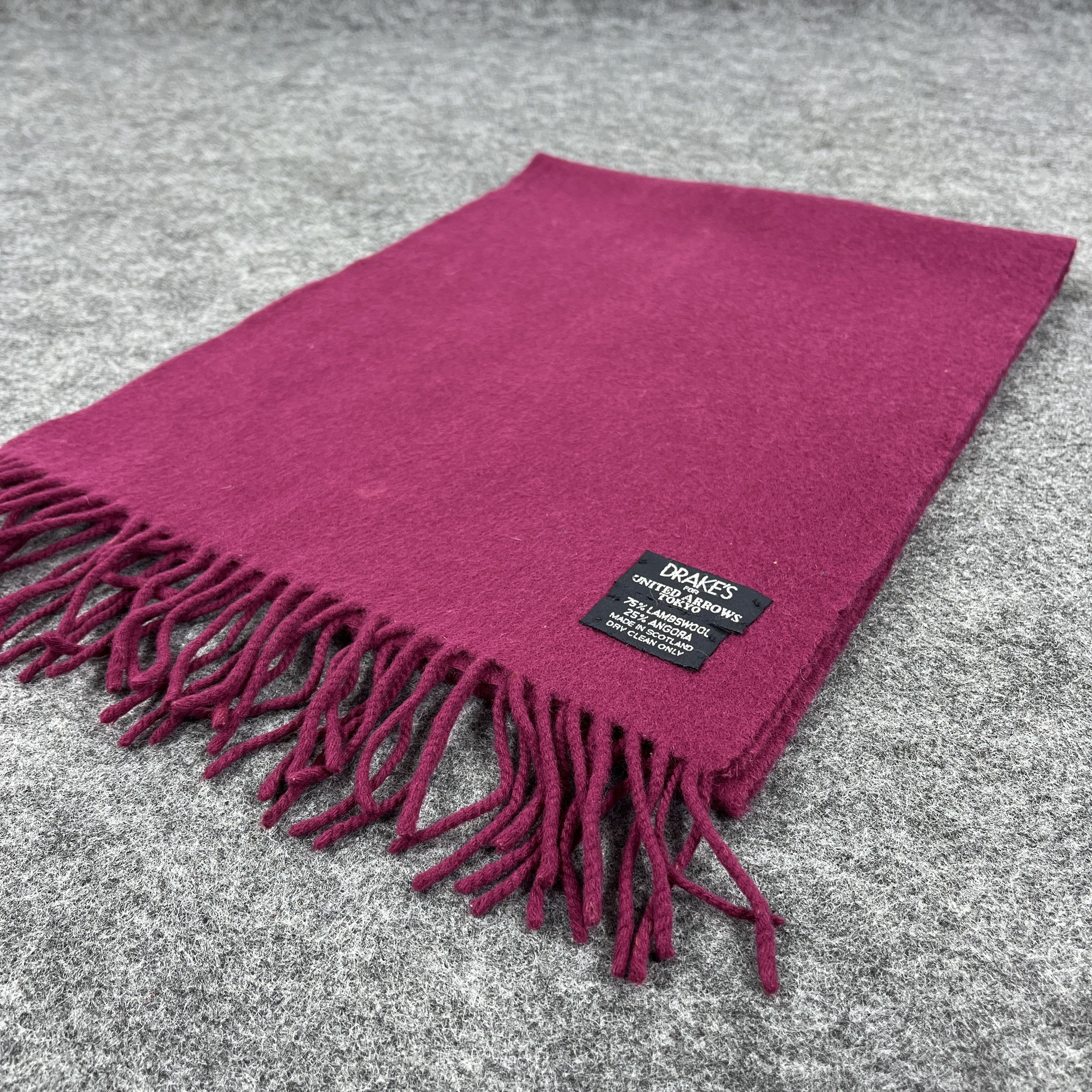 Drake's × United Arrows Drake Scarf / Muffler / Neckwear T1042 Size ONE SIZE - 5 Thumbnail