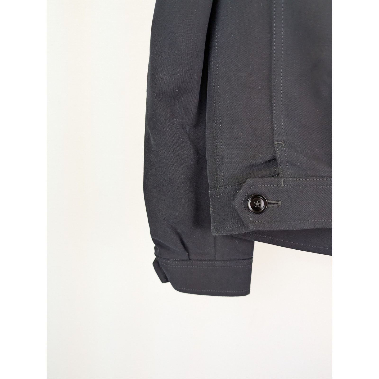 Tom Ford o1rshd1 CC20 Cotton Twill Trucker Jacket in Black Size US M / EU 48-50 / 2 - 13 Thumbnail
