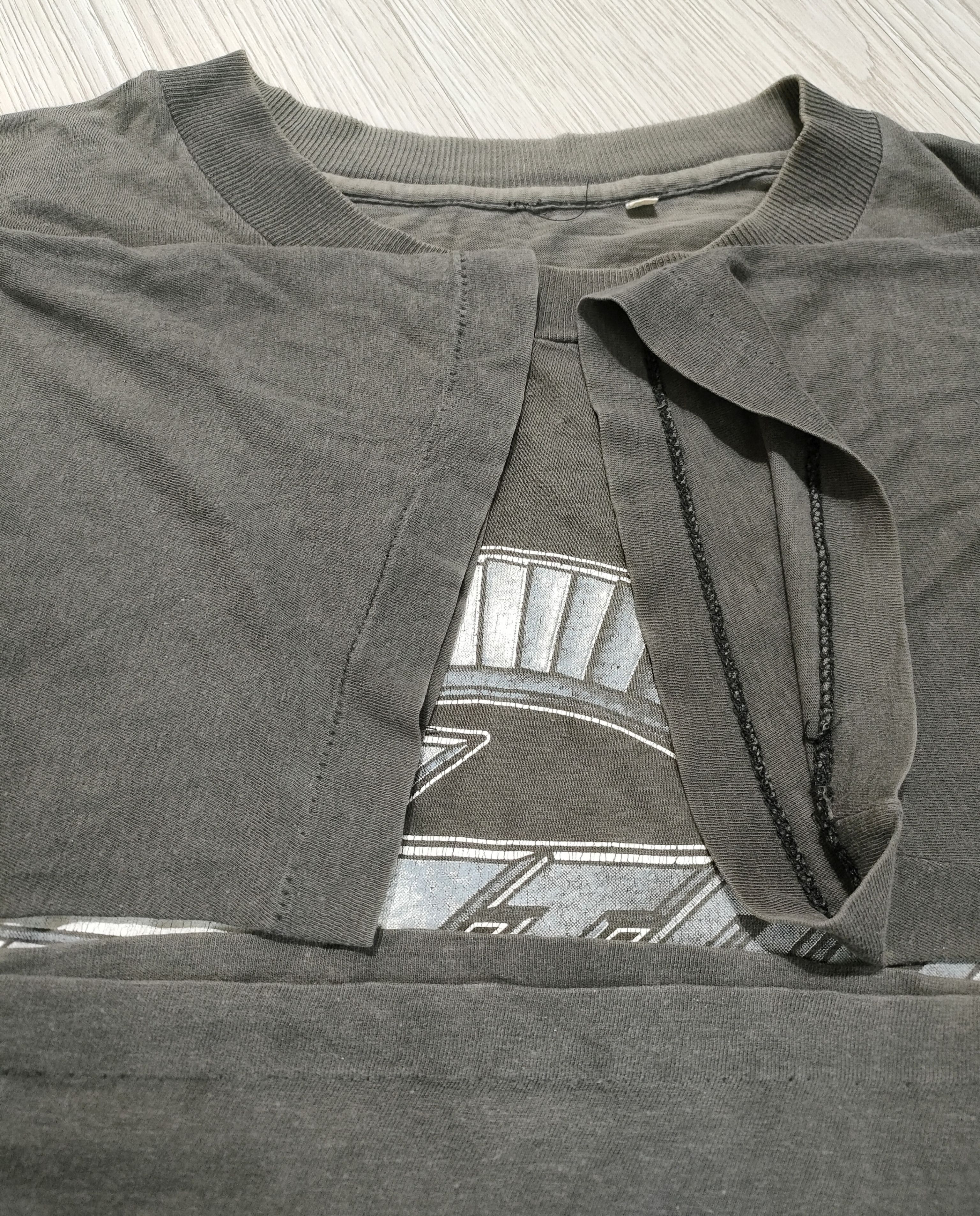 Band Tees 90s ZZ TOP RECYCLER WORLD TOUR 1991 Vintage Tee Size US L / EU 52-54 / 3 - 7 Thumbnail