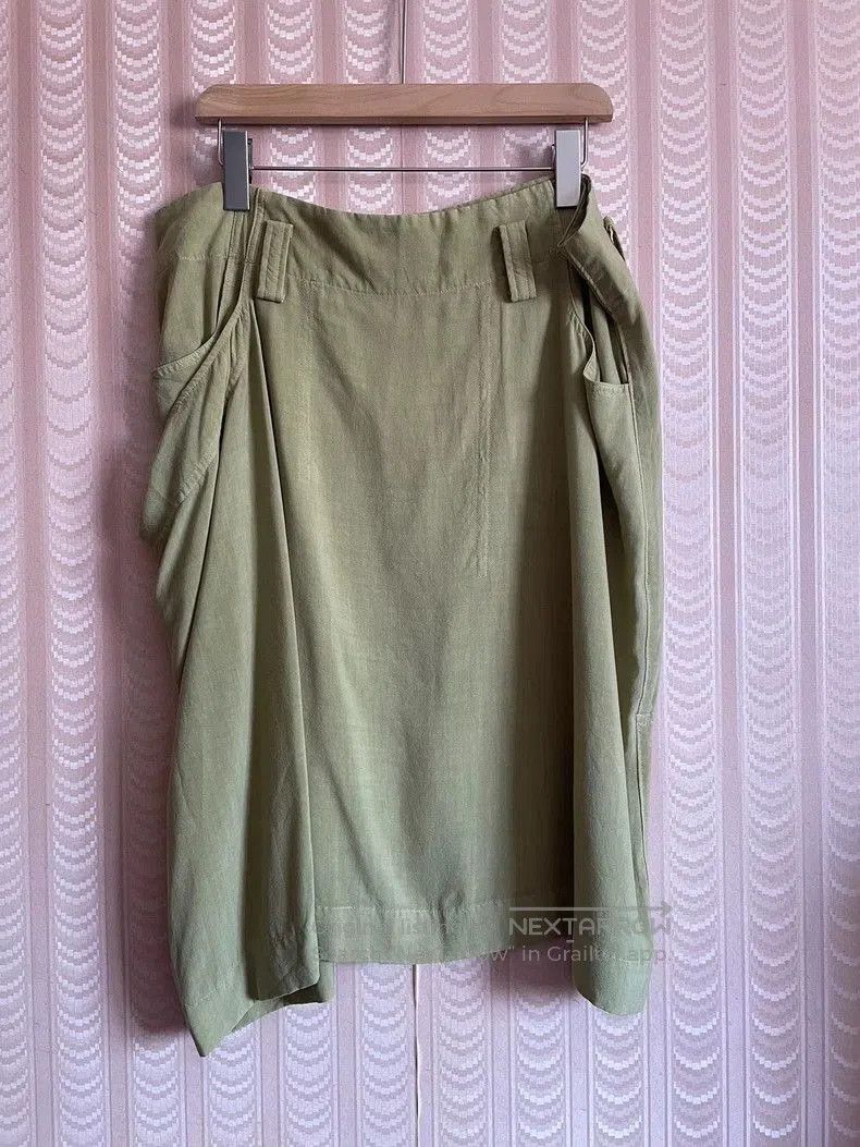 Yohji Yamamoto Yohji Yamamoto Vintage Asymmetric Skirt Size US 28 / EU 44 - 2 Thumbnail
