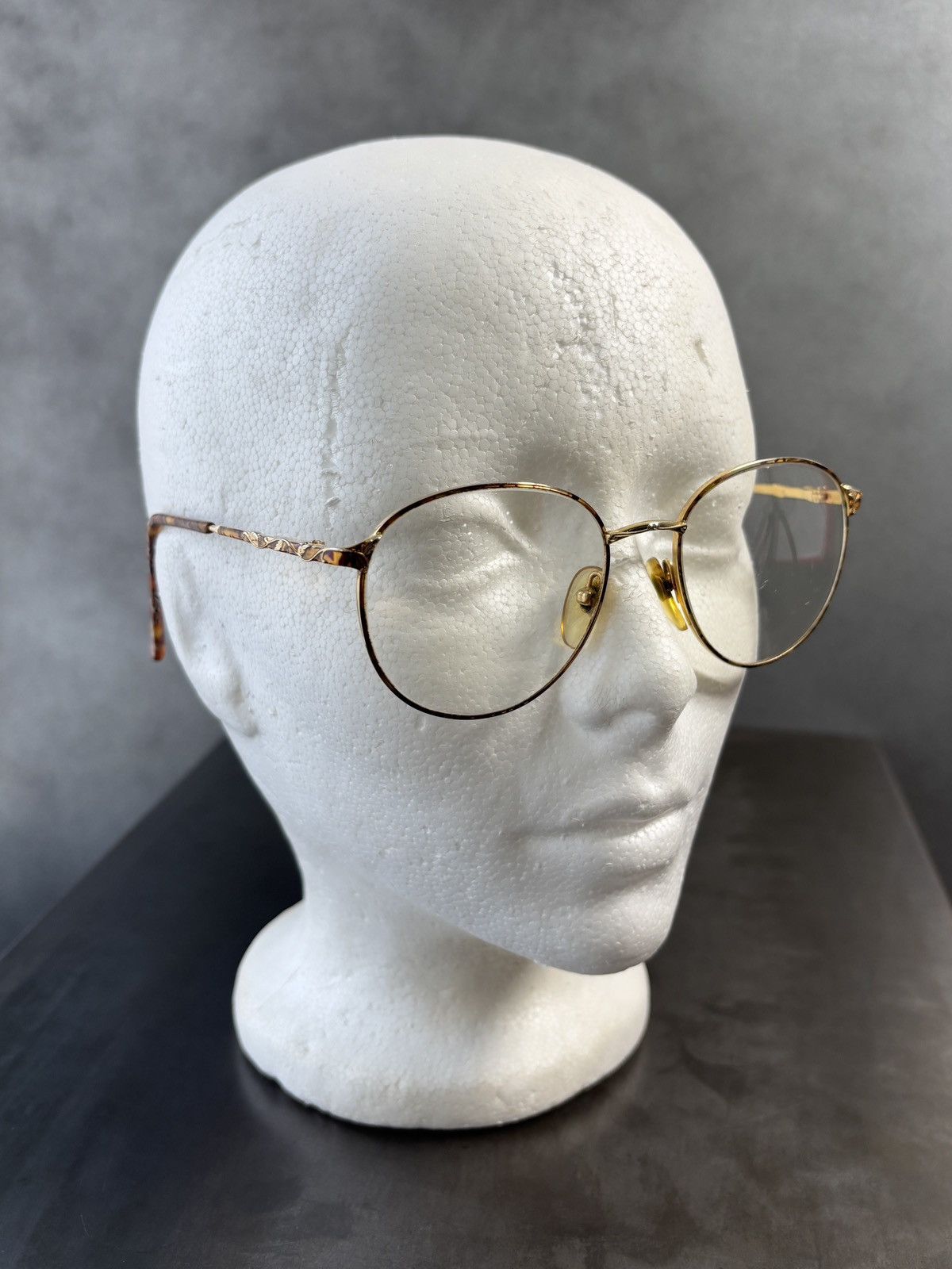 Vintage Vintage Laura Ashley Eyeglasses Frames 1980s 1990s Metal Big Size ONE SIZE - 16 Thumbnail