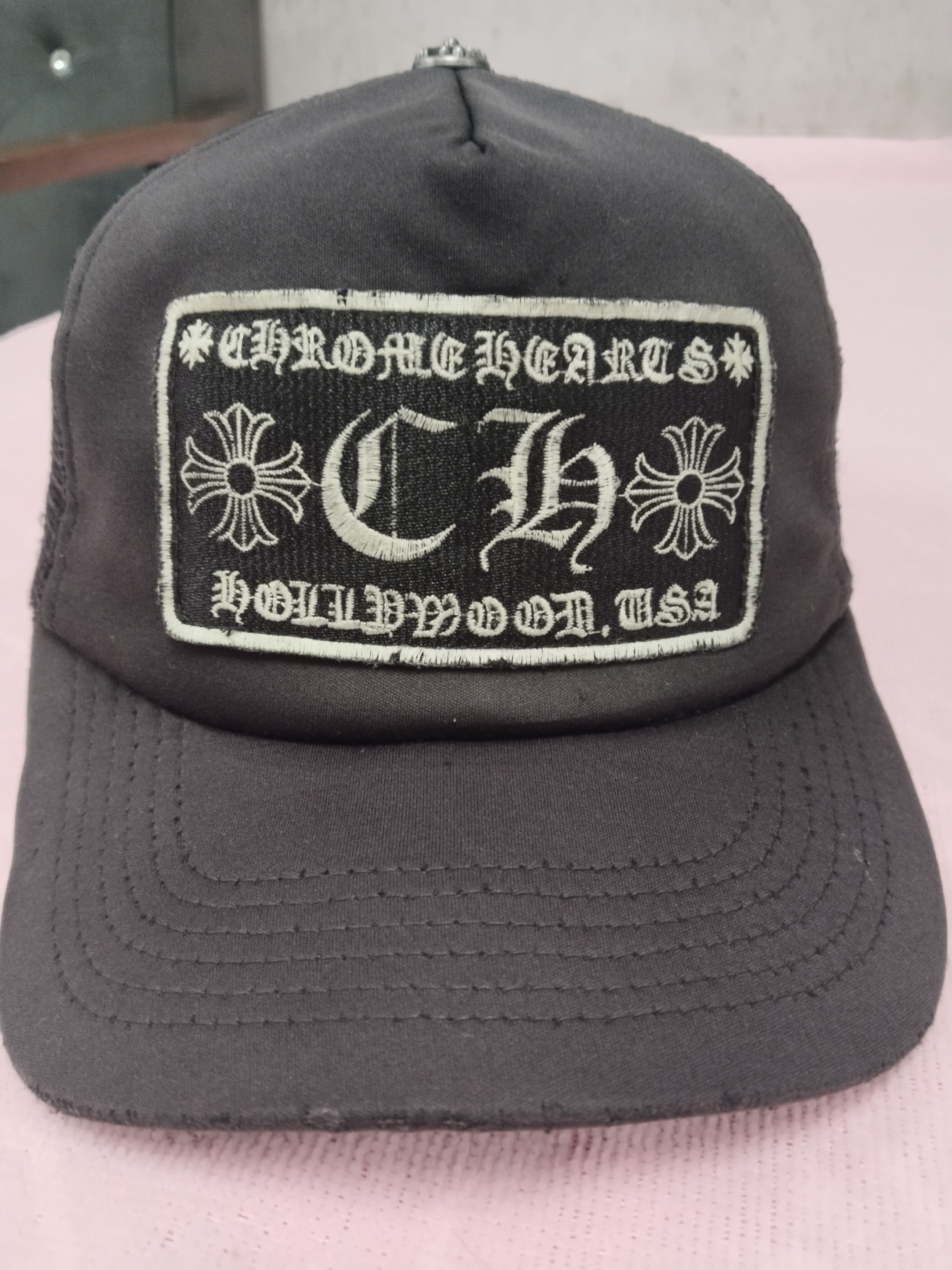 Japanese Brand SUN FADED USED TRUCKER HAT CAP Size ONE SIZE - 2 Thumbnail