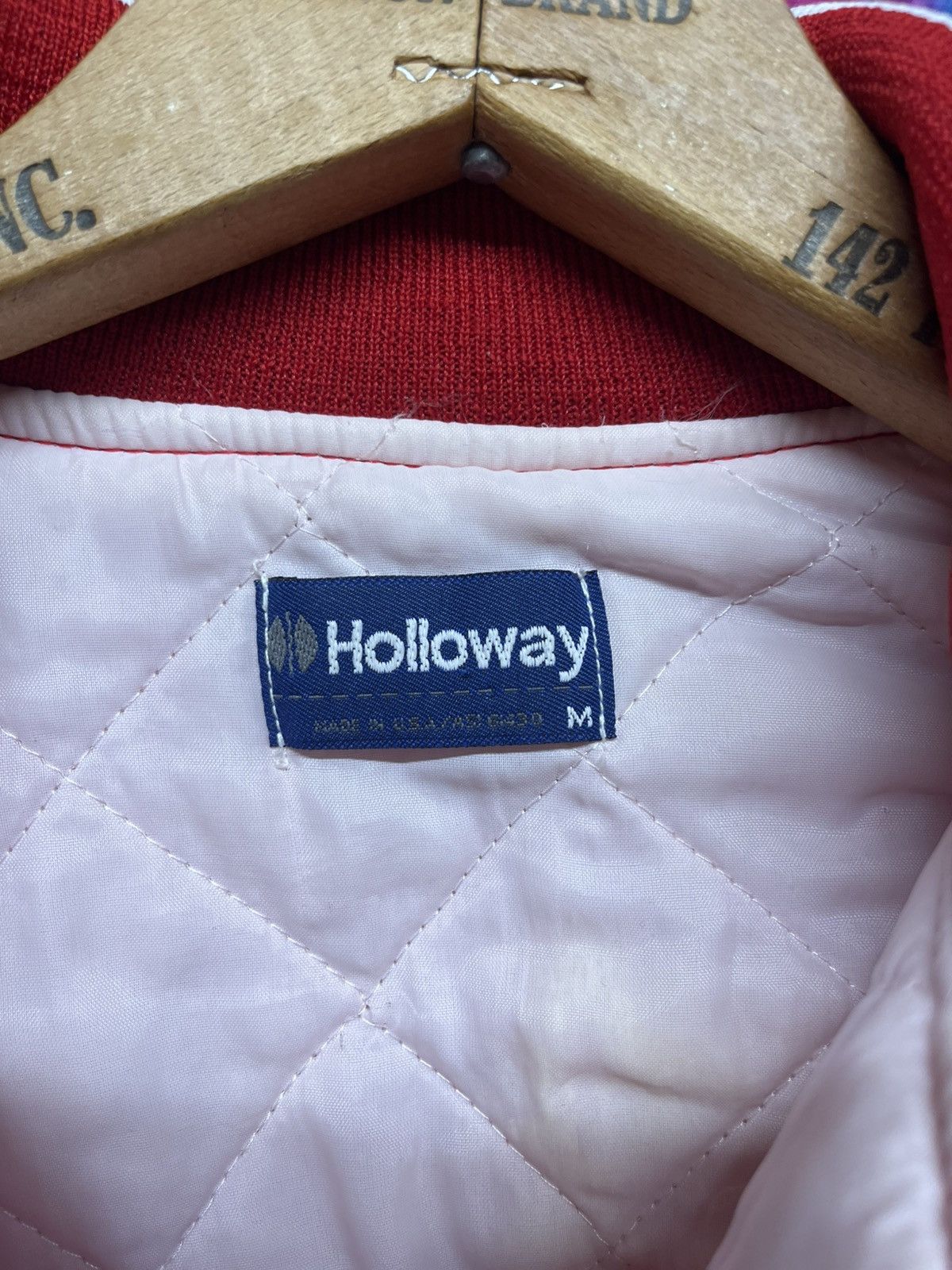 Holloway × Vintage Vintage Bomber Jacket M Red Holloway of the Rings Size US M / EU 48-50 / 2 - 3 Thumbnail