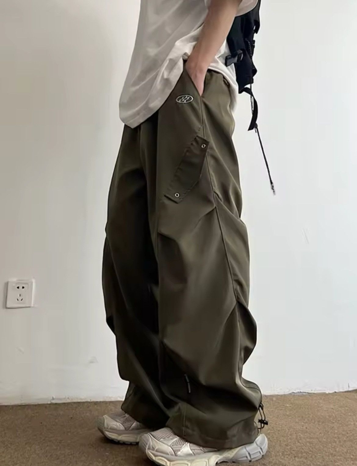 Japanese Brand × Vintage Japanese Streetwear Baggy Pants Size US 32 / EU 48 - 3 Thumbnail