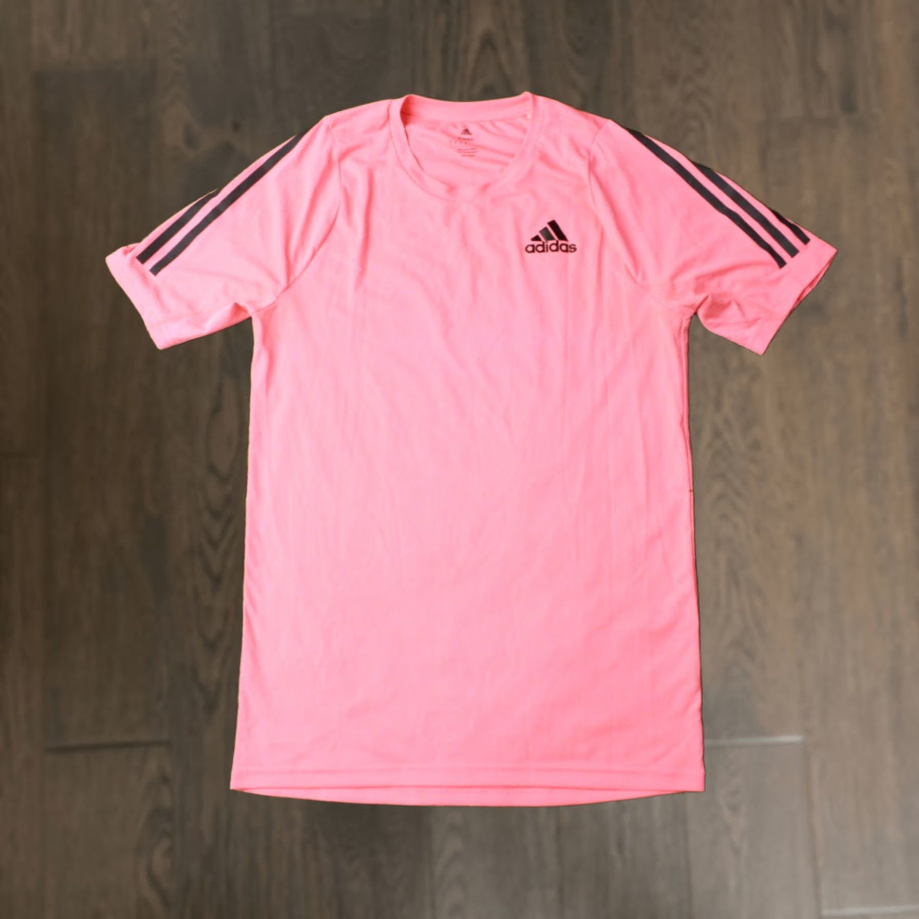 Adidas ADIDAS AEROREADY RUNNING SHIRT T-SHIRT MEN SIZE S PEACH Jersey 2021 Run Training Short Sleeve Mens Size US S / EU 44-46 / 1 - 1 Thumbnail