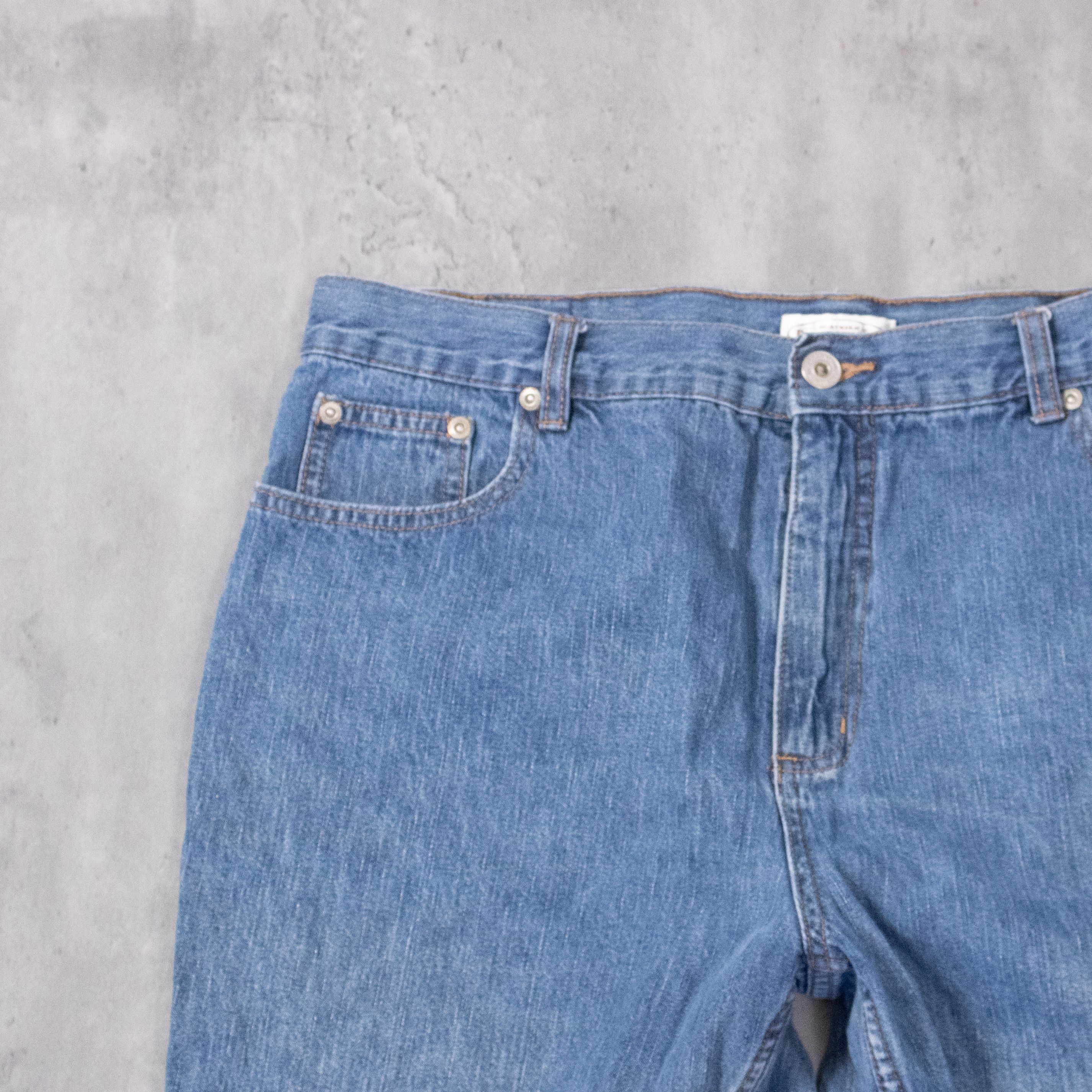 Northern Reflections Y2K 2000's Crazy Midwash Baggy Fit Capris Shorts Size US 34 / EU 50 - 7 Thumbnail