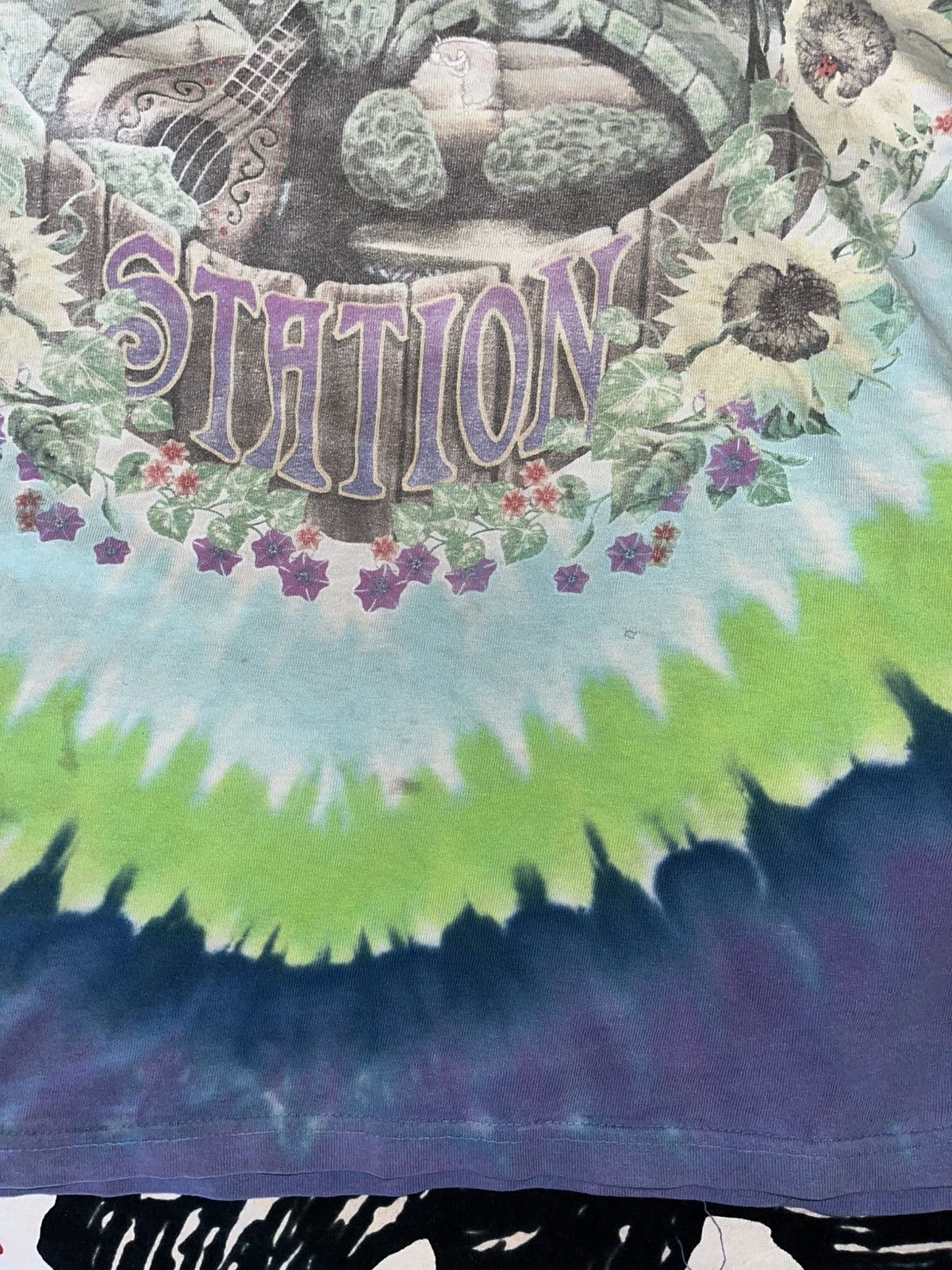 Vintage Crazy 90’s Faded Thrashed Distressed ERD Grateful Dead Tee Size US XXL / EU 58 / 5 - 6 Thumbnail