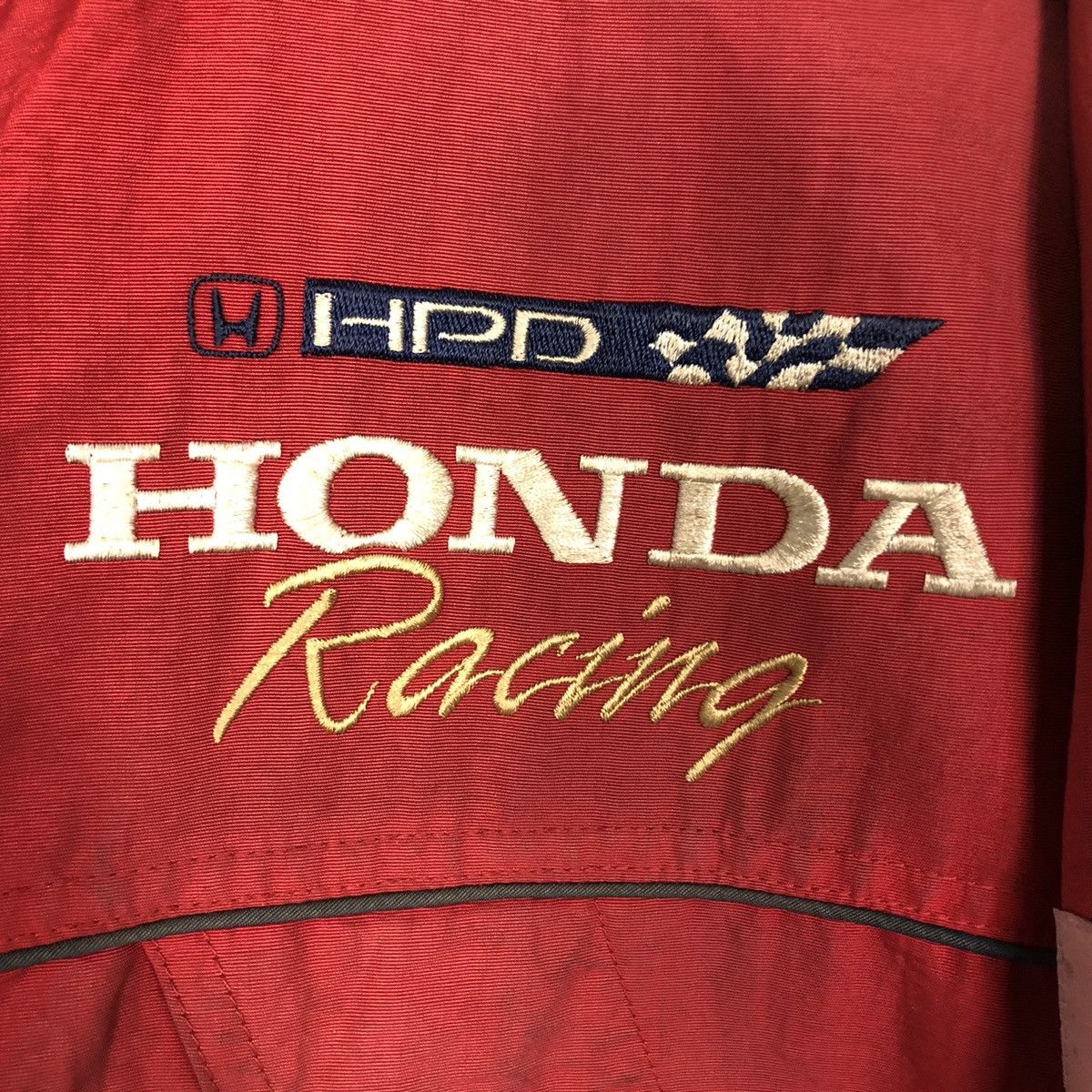 Japanese Brand 90s Honda Racing Pit Crew Jacket – CART Embroidered Logos Size US M / EU 48-50 / 2 - 19 Thumbnail