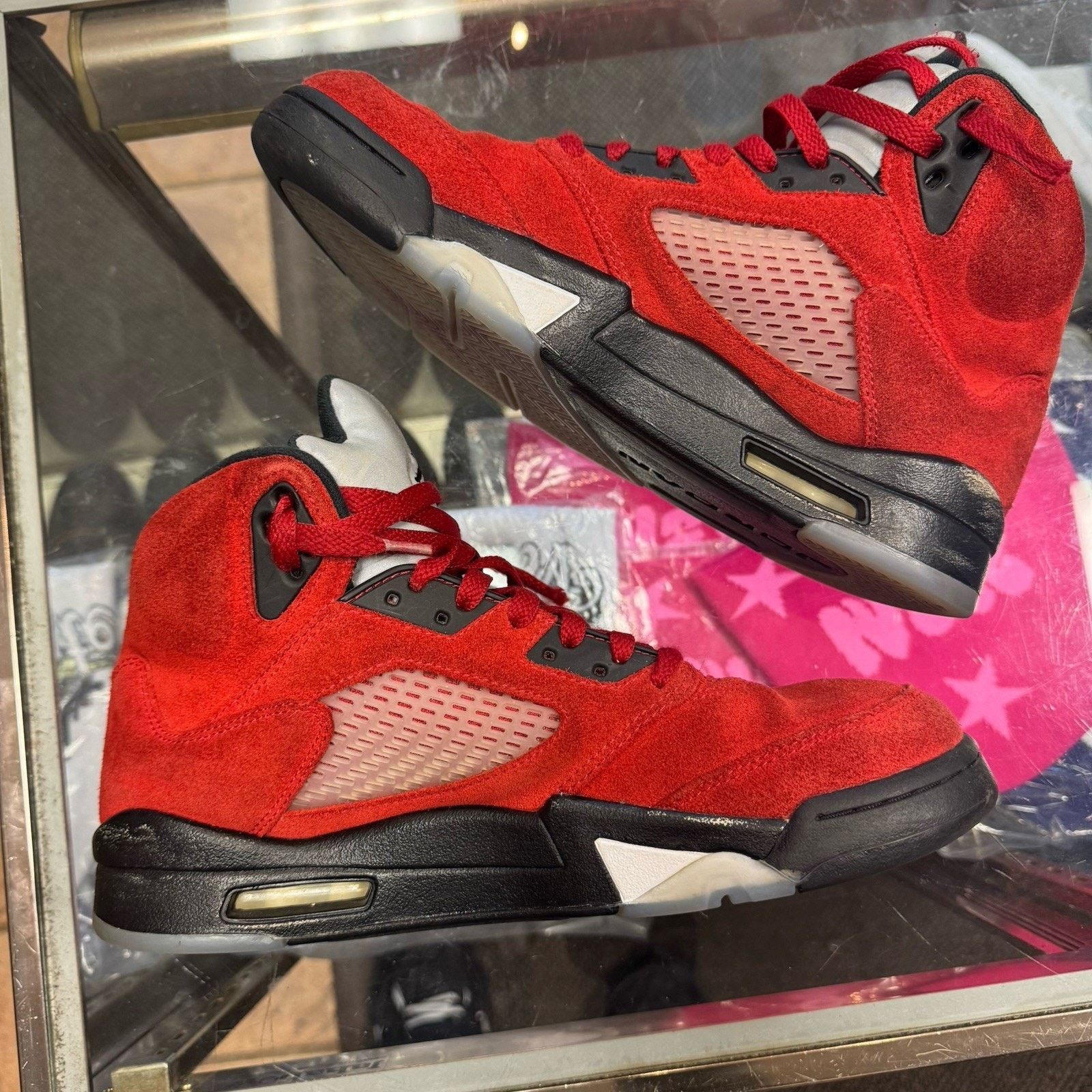 Jordan Brand Size 9.5 - Air Jordan 5 Retro Raging Bull SuedeVERY CLEAN 🧼 Size US 9.5 / EU 42-43 - 3 Thumbnail
