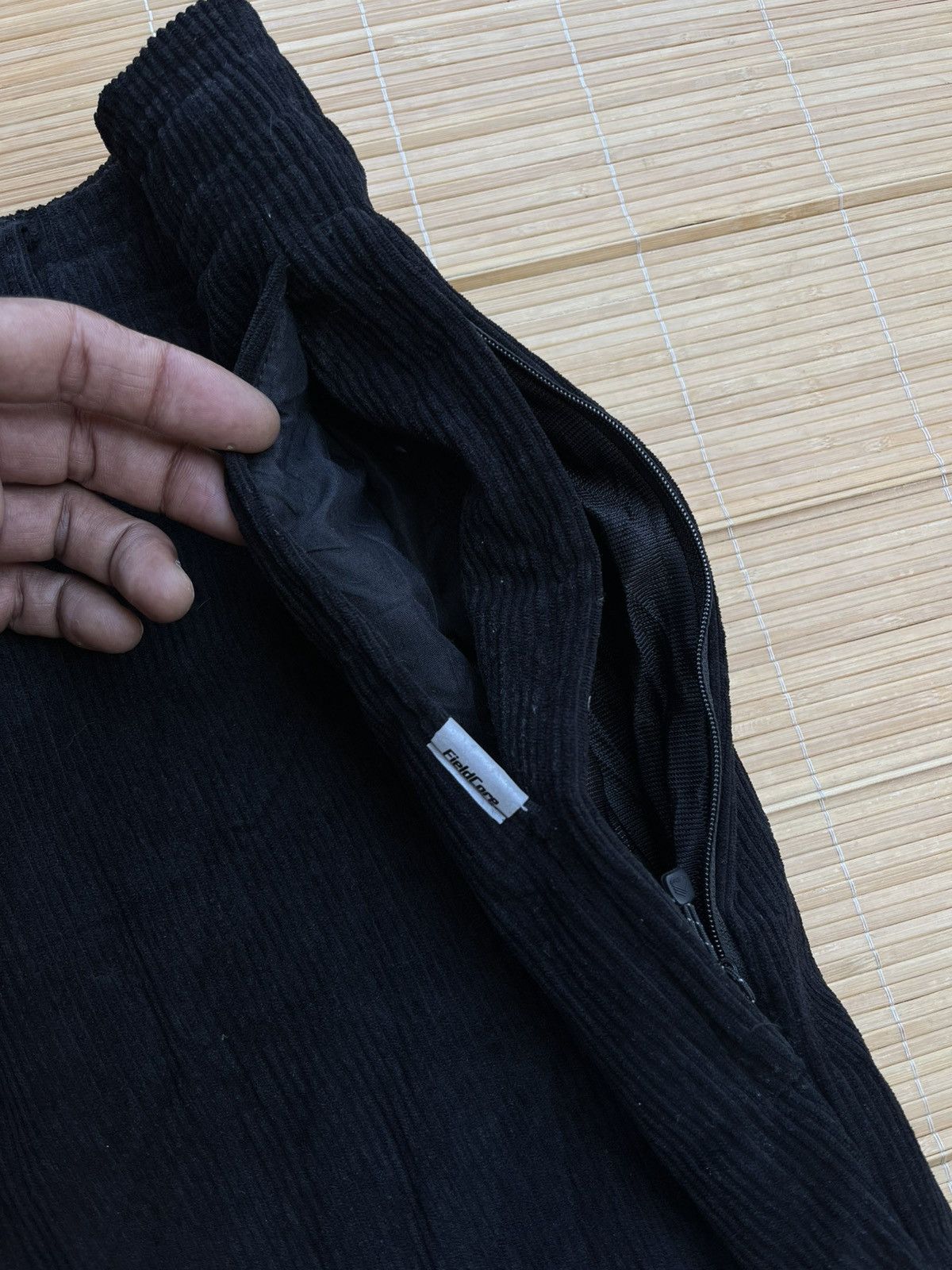 Japanese Brand Fieldcore corduroy triple black pants Size US 35 - 3 Thumbnail