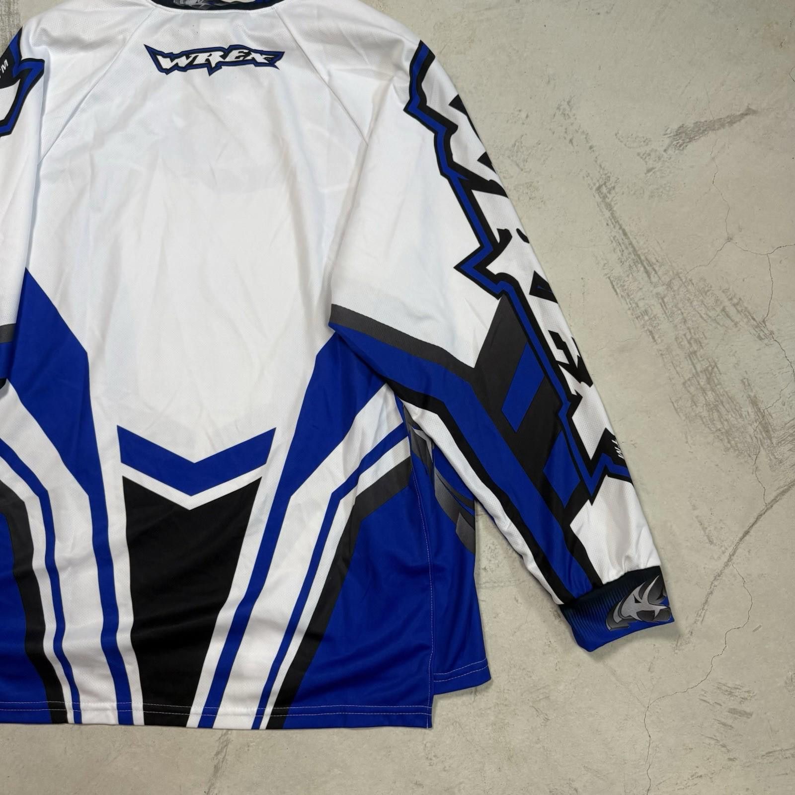 Other VTG Wrex Wear Blue Motocross Jersey Long Sleeve Men M Canada Size US M / EU 48-50 / 2 - 6 Thumbnail