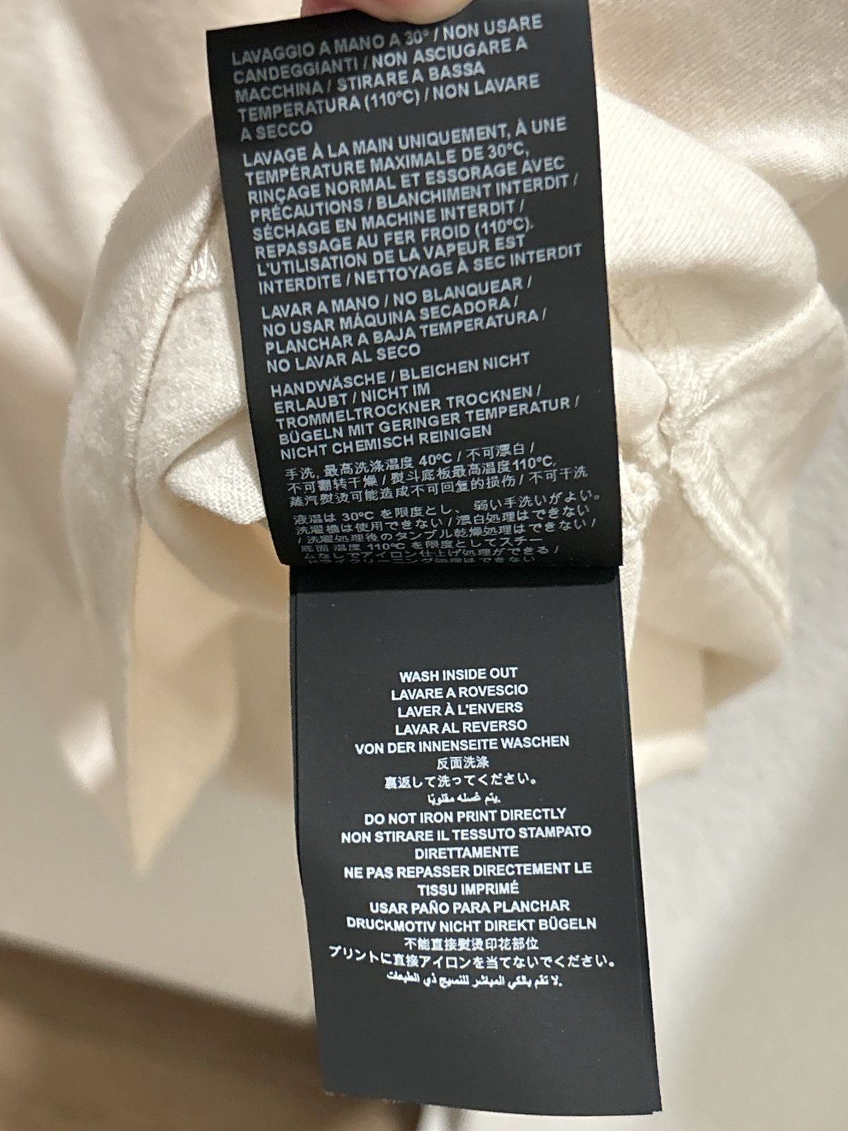Palm Angels Palm Angels Butter White Classic Logo Sleeve $315 Size US M / EU 48-50 / 2 - 12 Thumbnail