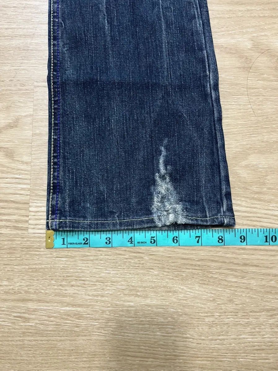 If Six Was Nine MIDAS Distressed Flare Jeans Size US 28 / EU 44 - 24 Thumbnail