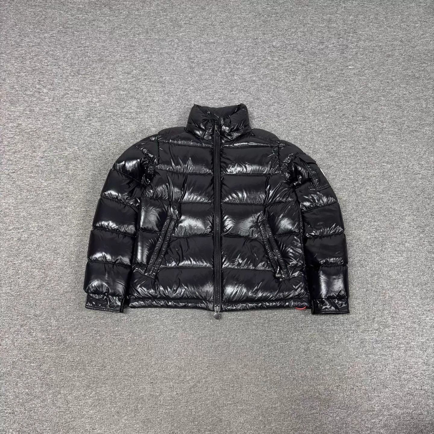 Moncler Moncler Maya Black Shiny Down Jacket Size 2 99 New Size US M / EU 48-50 / 2 - 1 Thumbnail