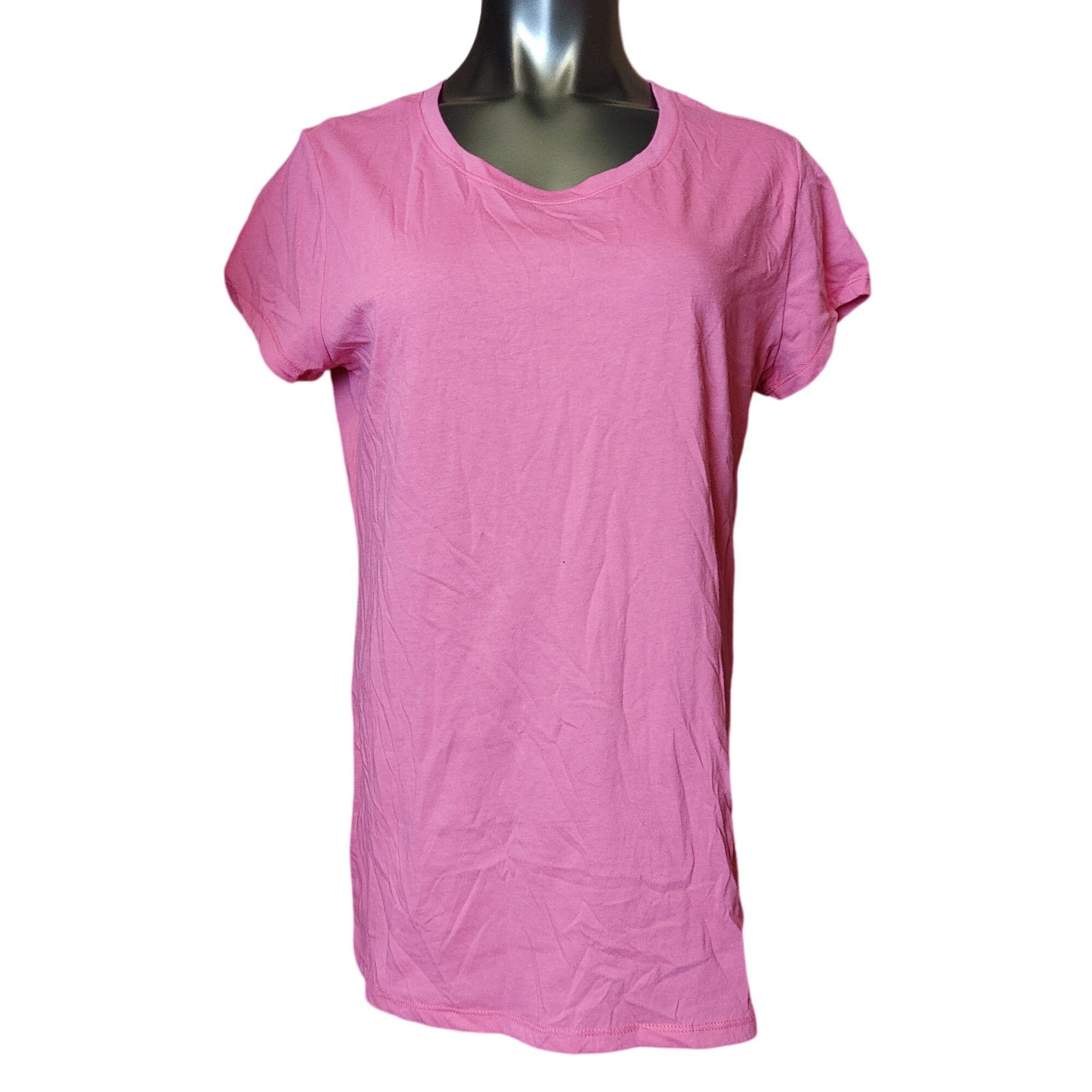 Other NO BOUNDARIES NOBO Womens XXL Pink Basic Casual Short Sleeve Size XXL / US 16-18 / IT 52-54 - 1 Thumbnail