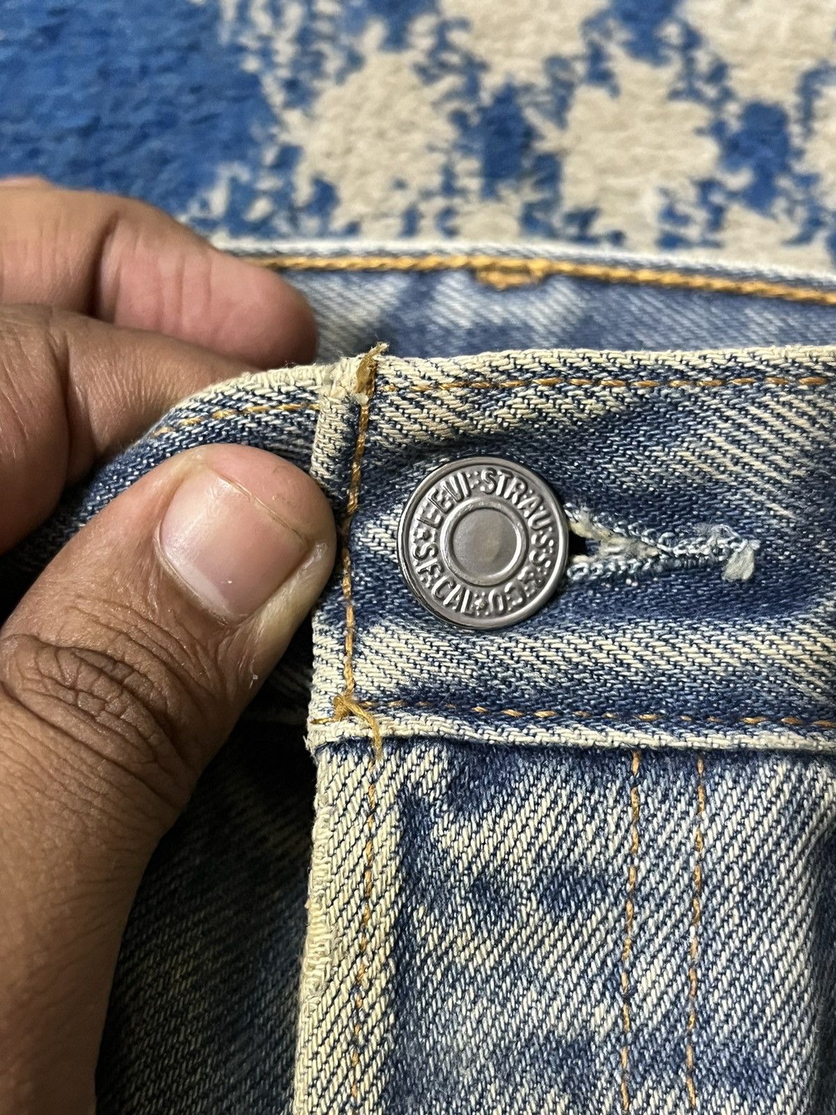 Levi's Vintage Levi’s 501 Mudwash Single R Tab Denim Size US 30 / EU 46 - 8 Thumbnail