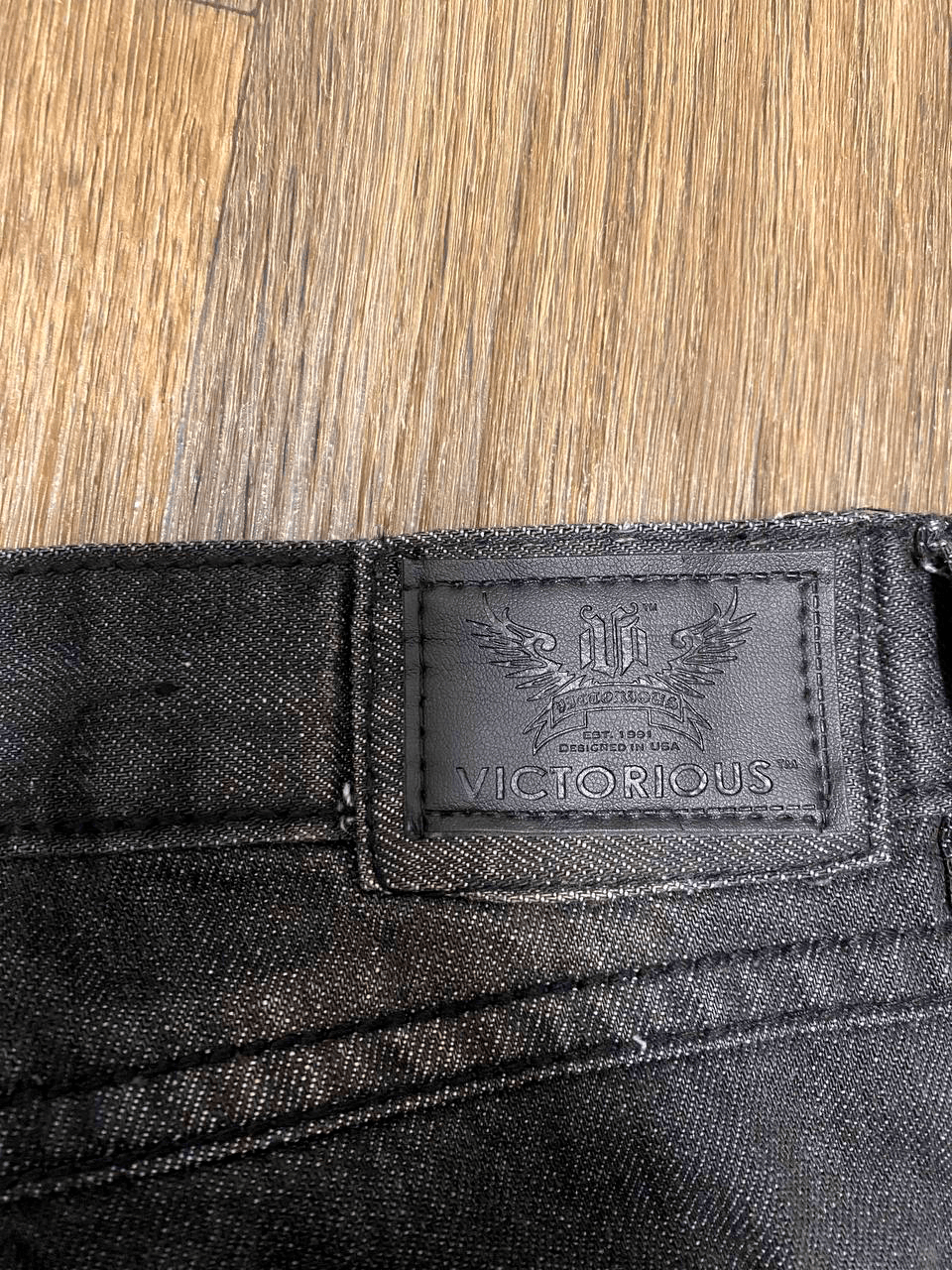 Other Black Y2K Victorious straight leg jeans Size US 38 / EU 54 - 5 Thumbnail