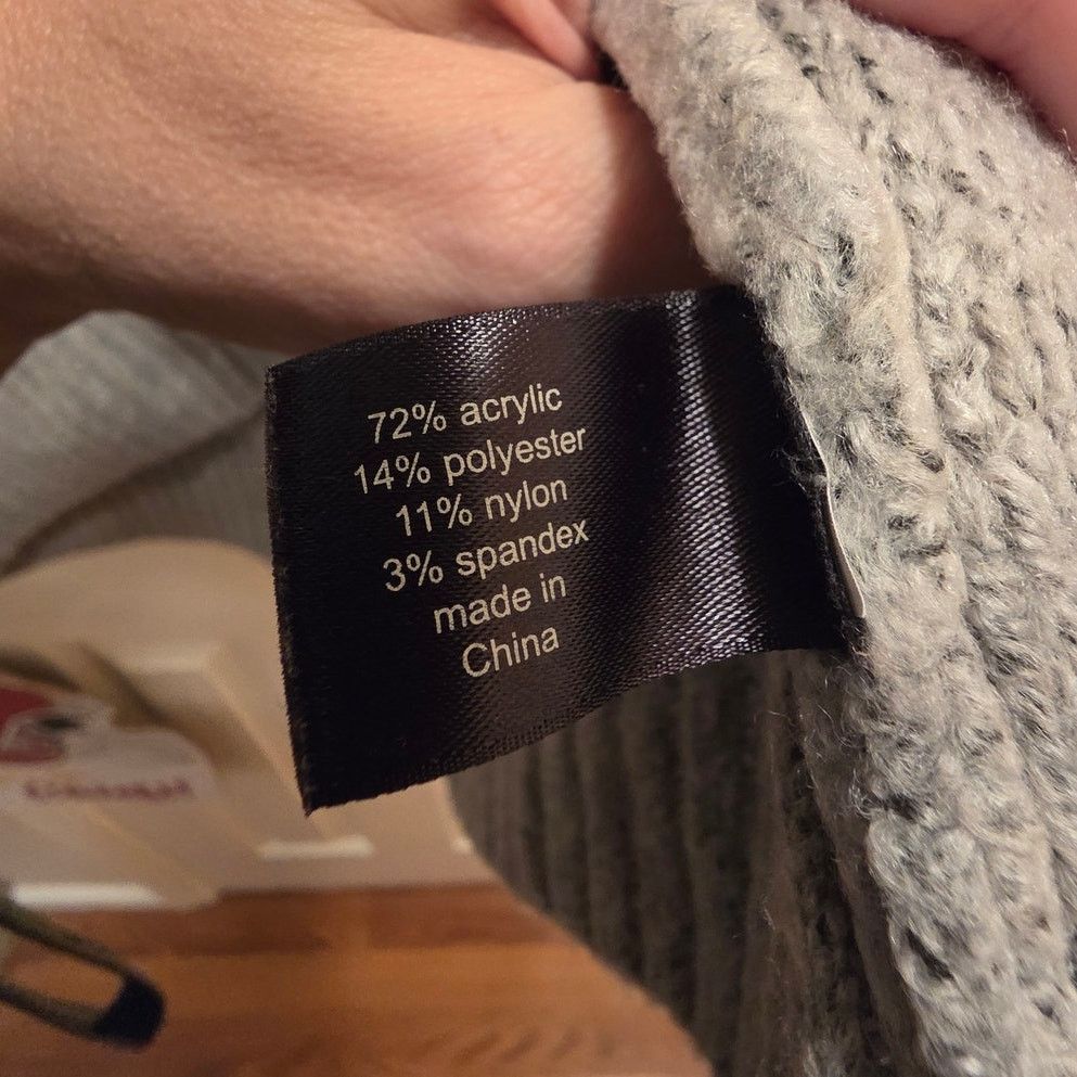Other Lane Bryant Gray and White Stretchy Soft Sweater - 14/16 Size XL / US 12-14 / IT 48-50 - 4 Thumbnail
