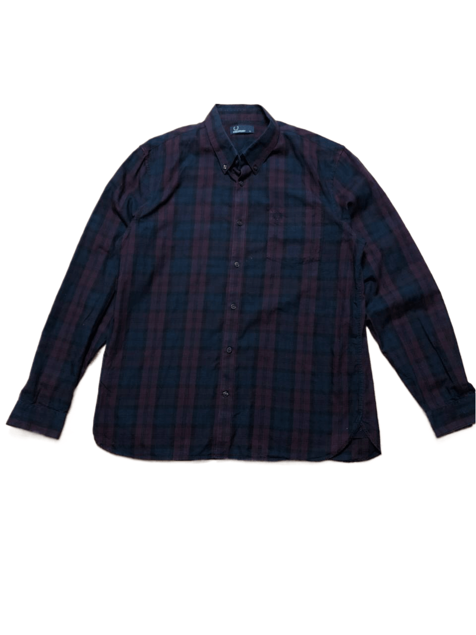 Fred Perry Vintage Fred Perry Button Up 100% Cotton Shirt Size XL Size US XL / EU 56 / 4 - 1 Thumbnail