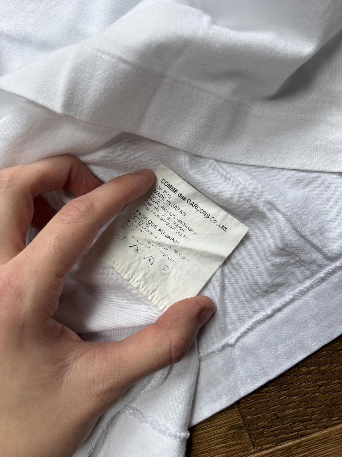 Comme des Garcons Comme des Garcons Graphic T Shirt White Small Size US S / EU 44-46 / 1 - 8 Thumbnail