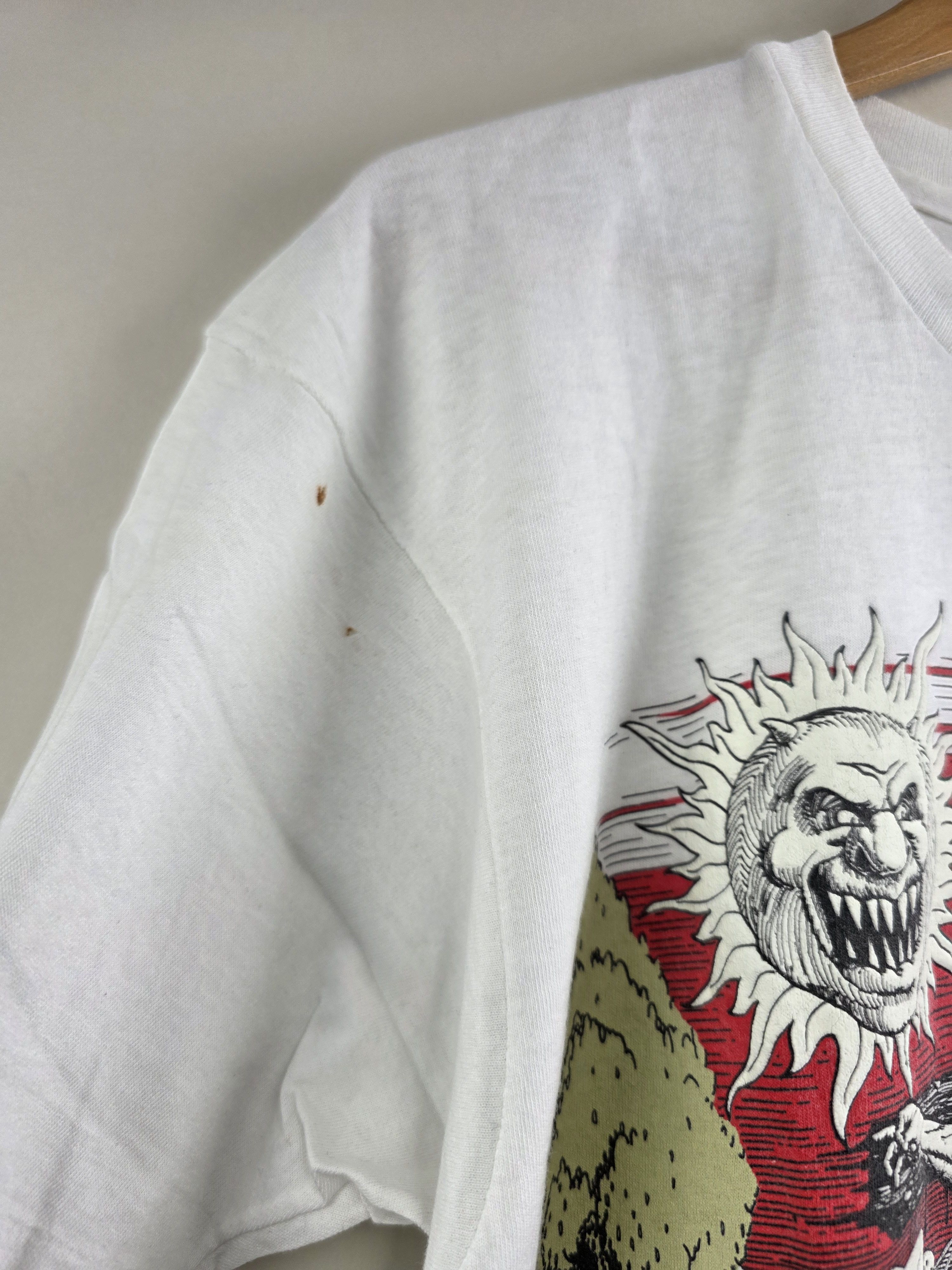 Band Tees × Ozzy Osbourne × Vintage 1991 Ozzy Osbourne Jesus Christ XL 21.5" 29" Size US XL / EU 56 / 4 - 4 Thumbnail