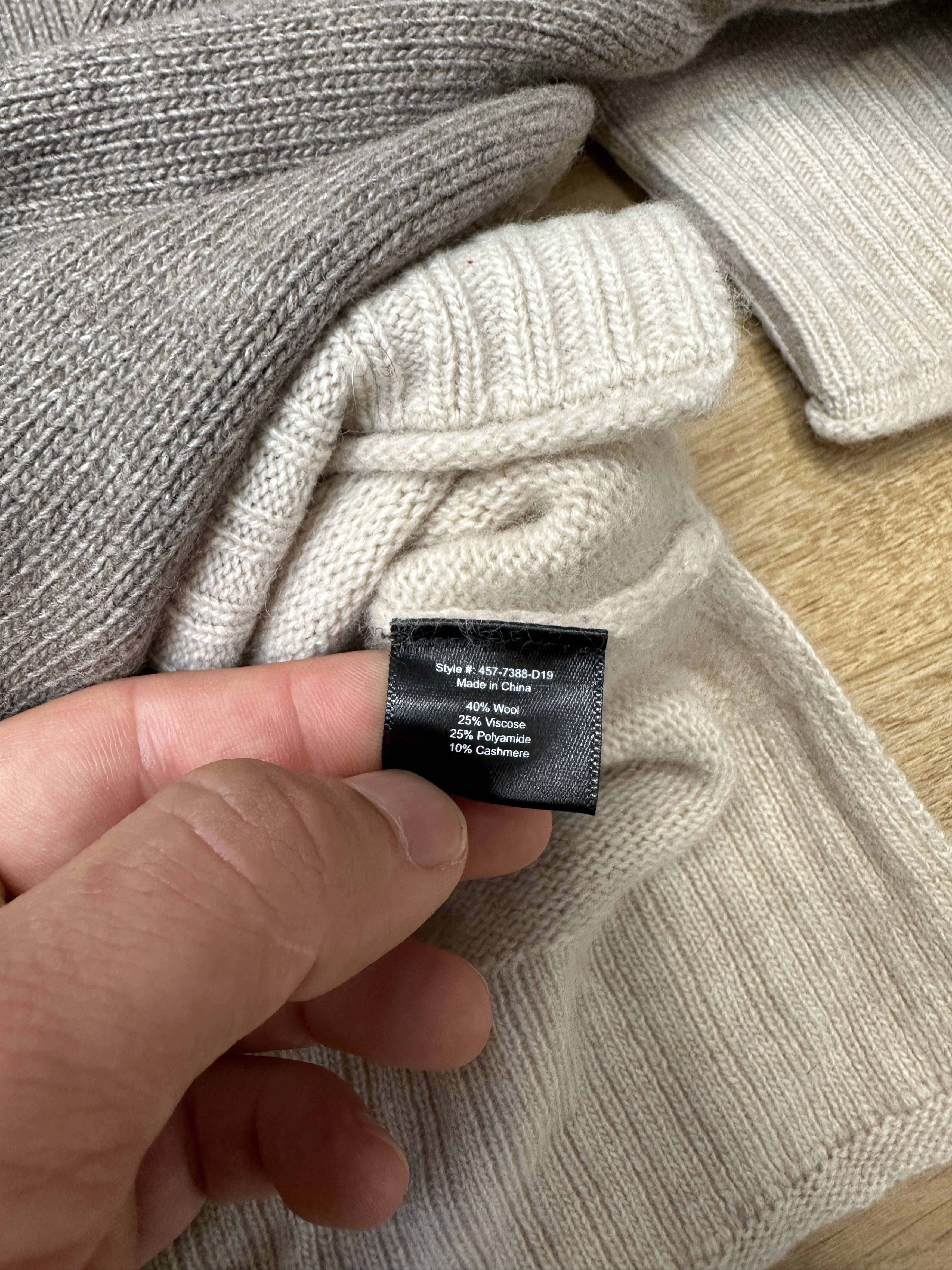 Other Lot 2 Jenni Kayne Everyday Sweater Cashmere Wool Size 3XL Size 3XL / US 20-22 - 7 Thumbnail