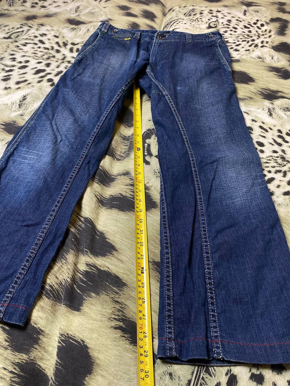 Diesel BAGGY VINTAGE Y2K HEAVY FADED JEANS PANTS Size US 32 / EU 48 - 11 Thumbnail