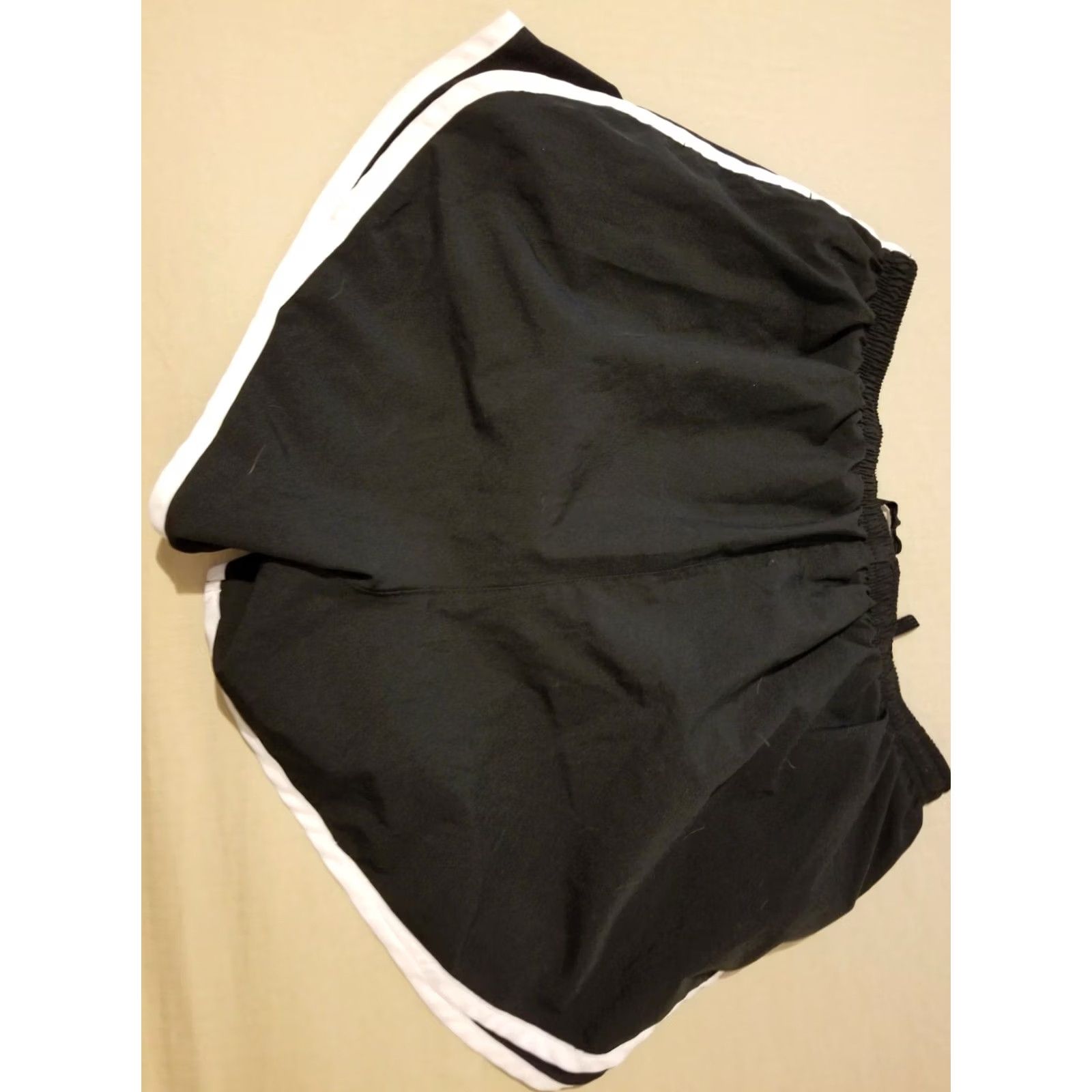Nike Nike Womens Medium Black Athletic Gym Workout Shorts Size 32" / US 10 / IT 46 - 2 Thumbnail