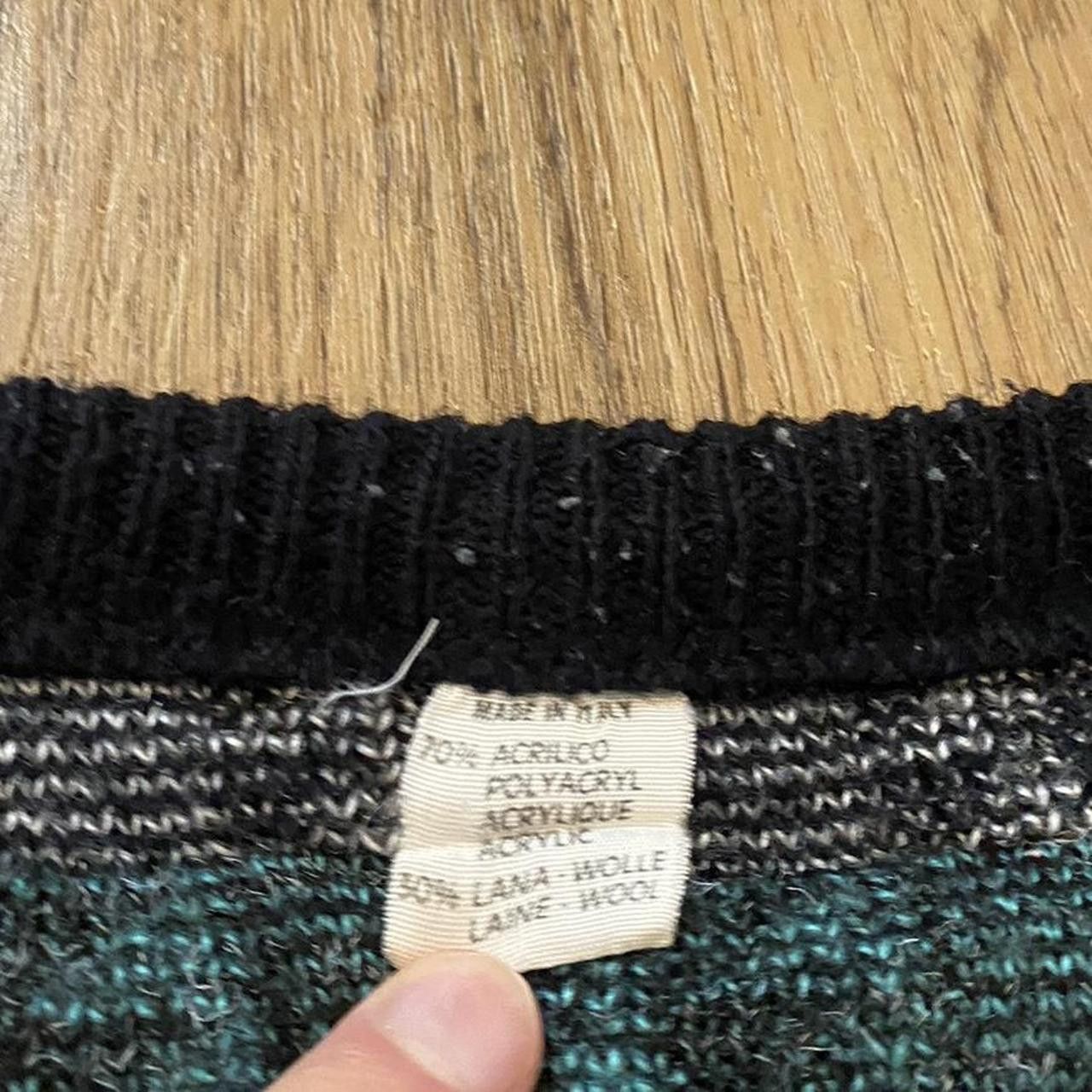 Other Wool Blue and Black vintage 80s streetwear Size US M / EU 48-50 / 2 - 4 Thumbnail