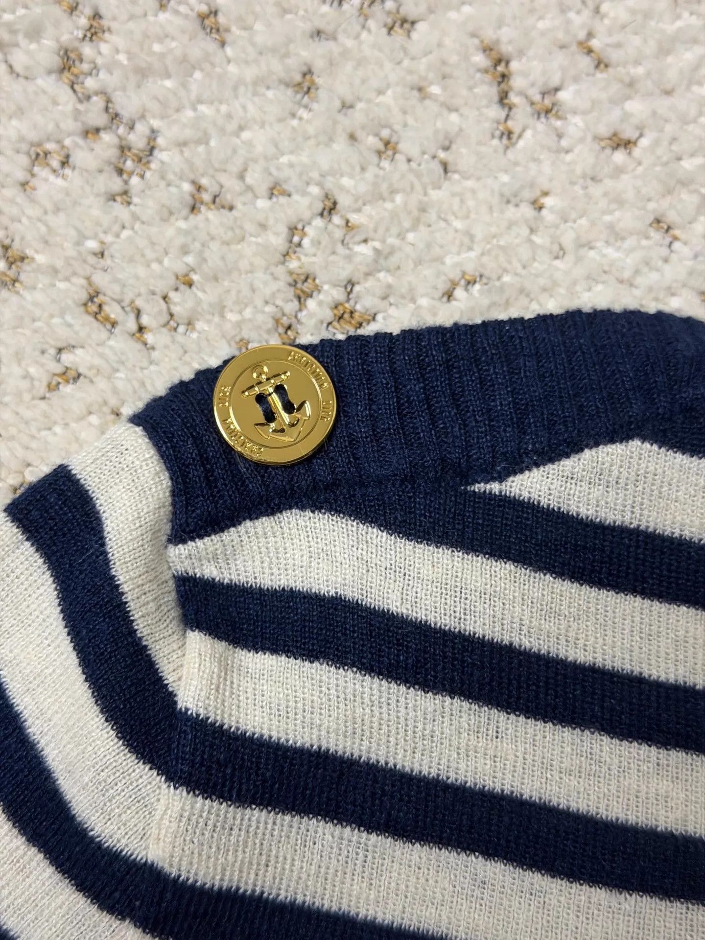 Dior DIOR Navy Knit Sweater 40 Size M / US 6-8 / IT 42-44 - 3 Thumbnail