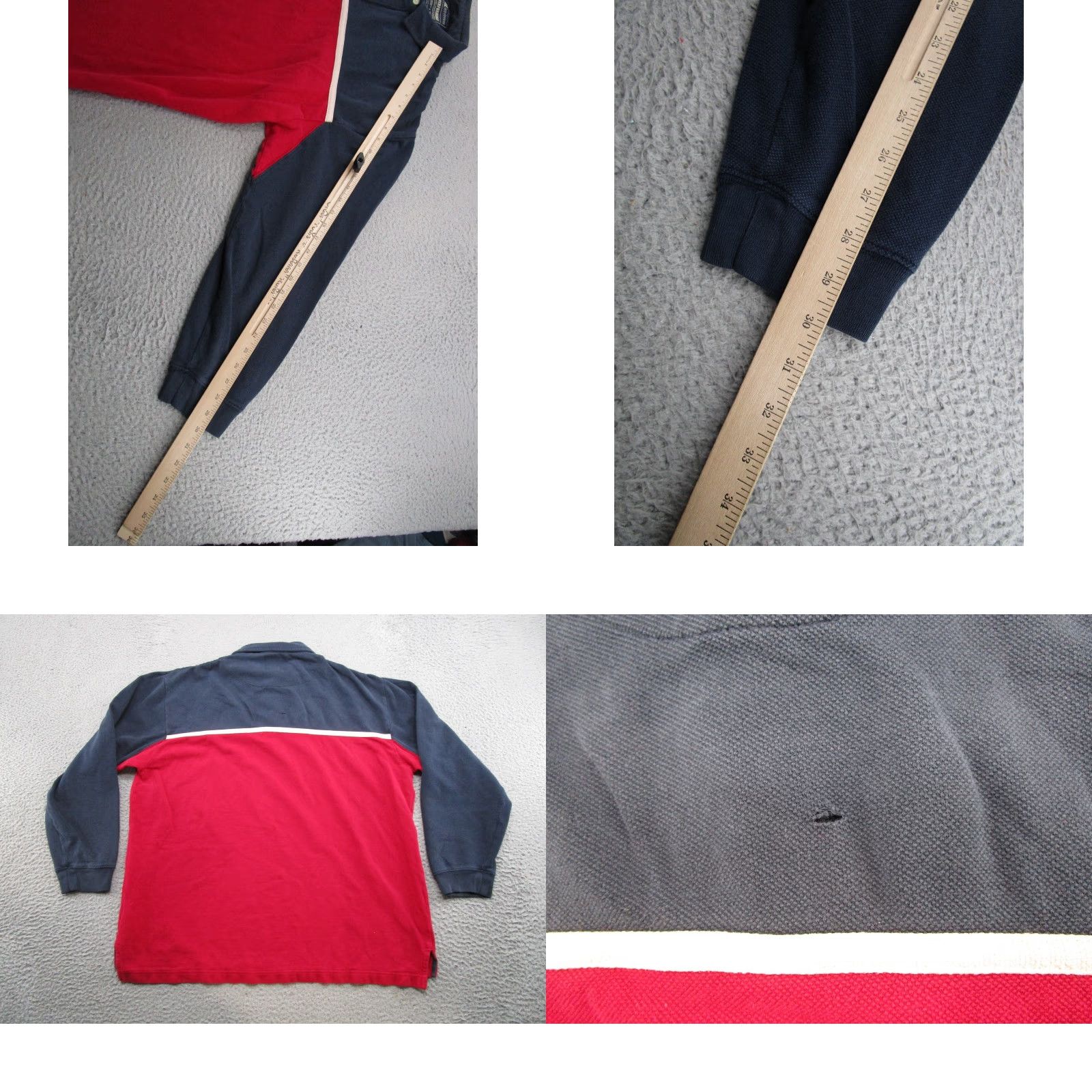 American Eagle Outfitters VTG American Eagle Outfitters Rugby Polo Shirt Mens Long Sleeve XL Multicolor Striped Polo Shirt Boy/Men? Size US XL / EU 56 / 4 - 8 Thumbnail