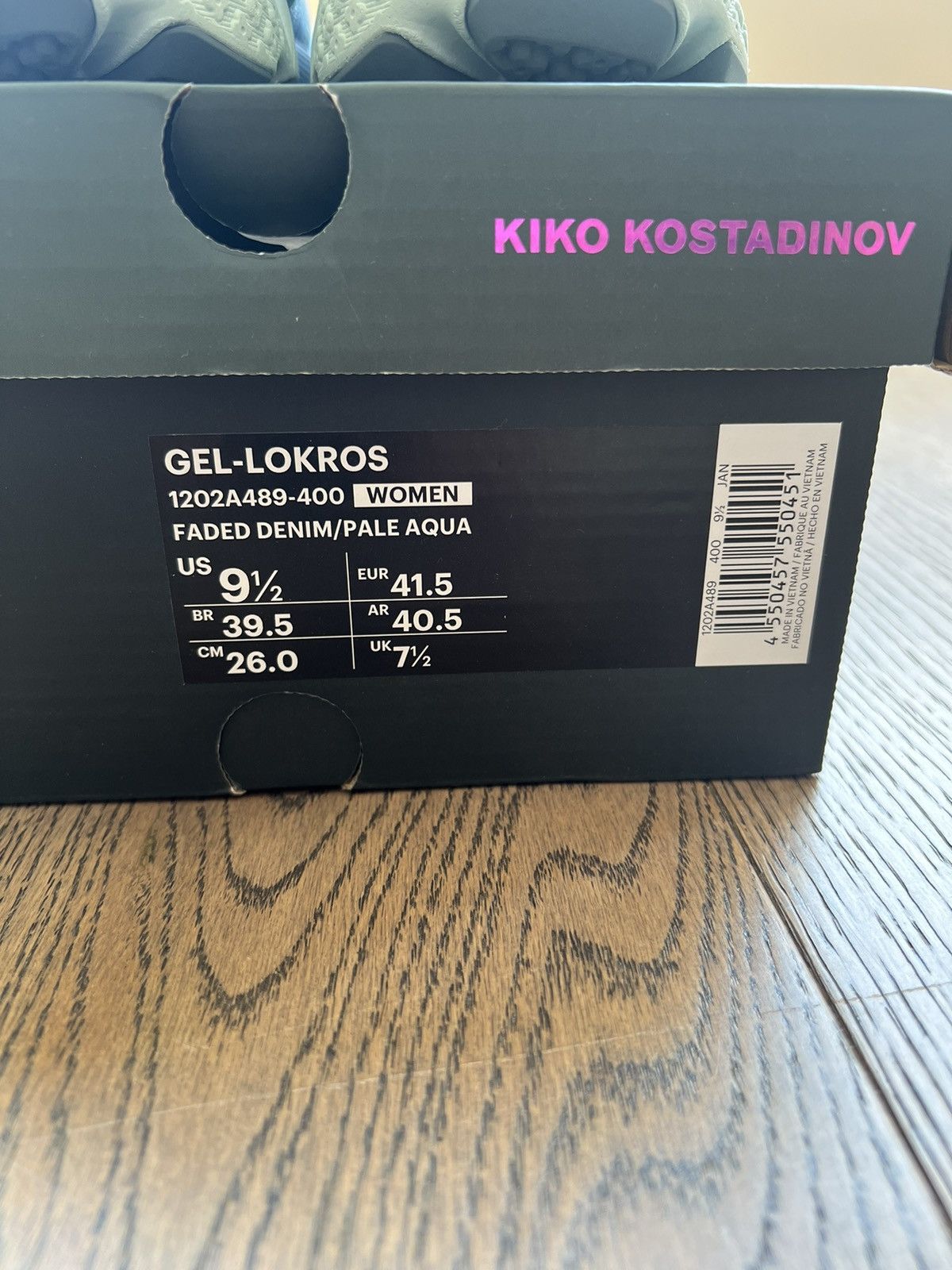 Asics × Kiko Kostadinov × Marc Jacobs HEAVEN Gel Lokros - Pale Aqua Size US 10 / IT 40 - 6 Thumbnail