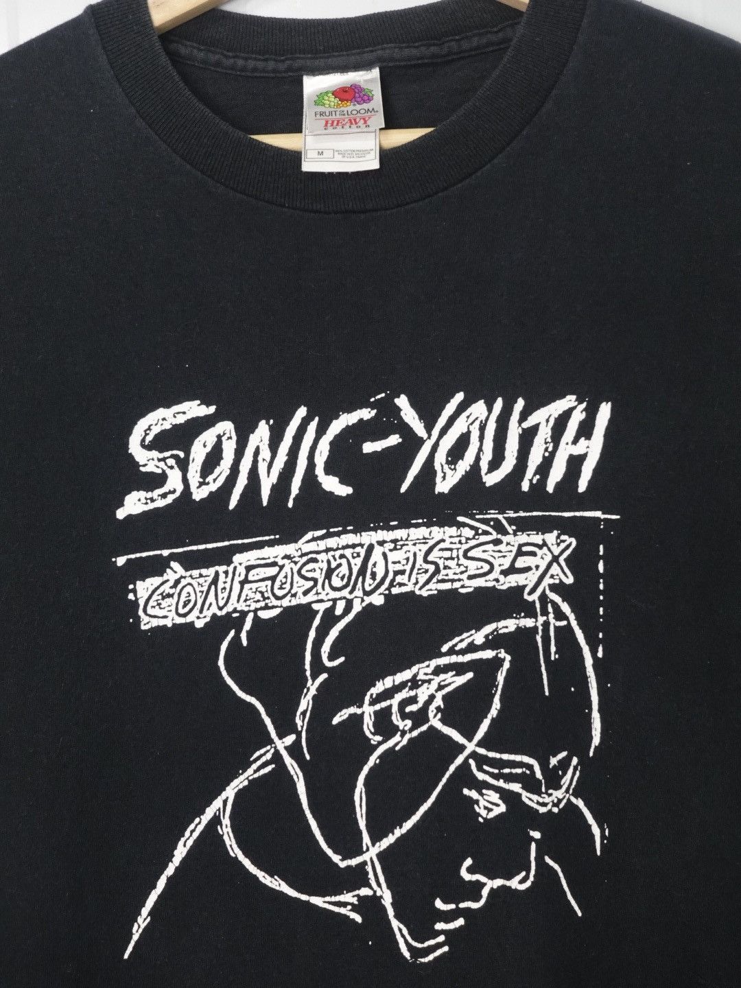 Band Tees RARE! Vintage 90’s Sonic Youth Band Tees Confusion Is Sex Size US M / EU 48-50 / 2 - 4 Thumbnail