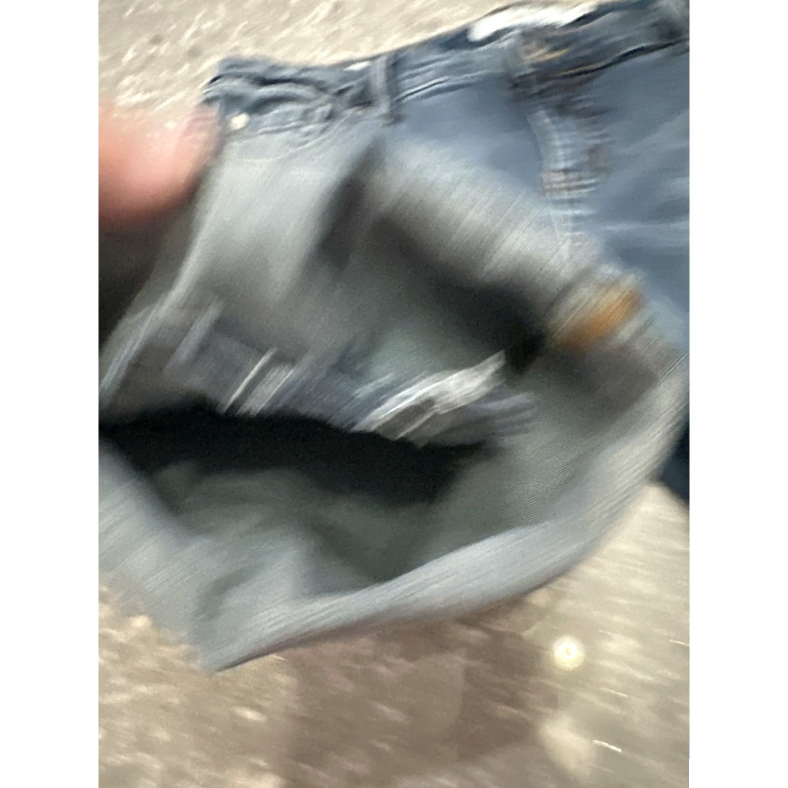 Torrid Torrid Boyfriend Shorts 18 Blue Denim Pockets Ripped Distressed Stretch Plus Size 40" / US 18 - 4 Thumbnail