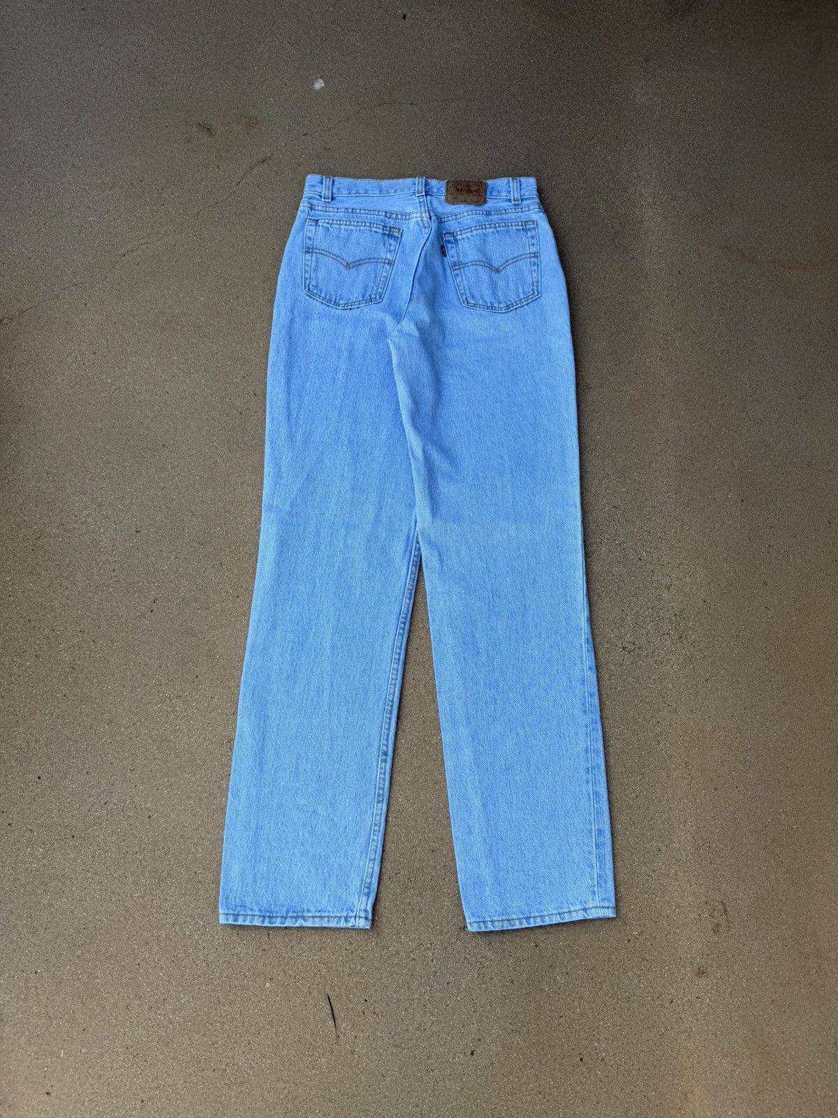 Levi's Vintage 90s Levi’s 501xx Student Fit Faded Denim Jeans 28x31 Size 28" / US 6 / IT 42 - 2 Thumbnail