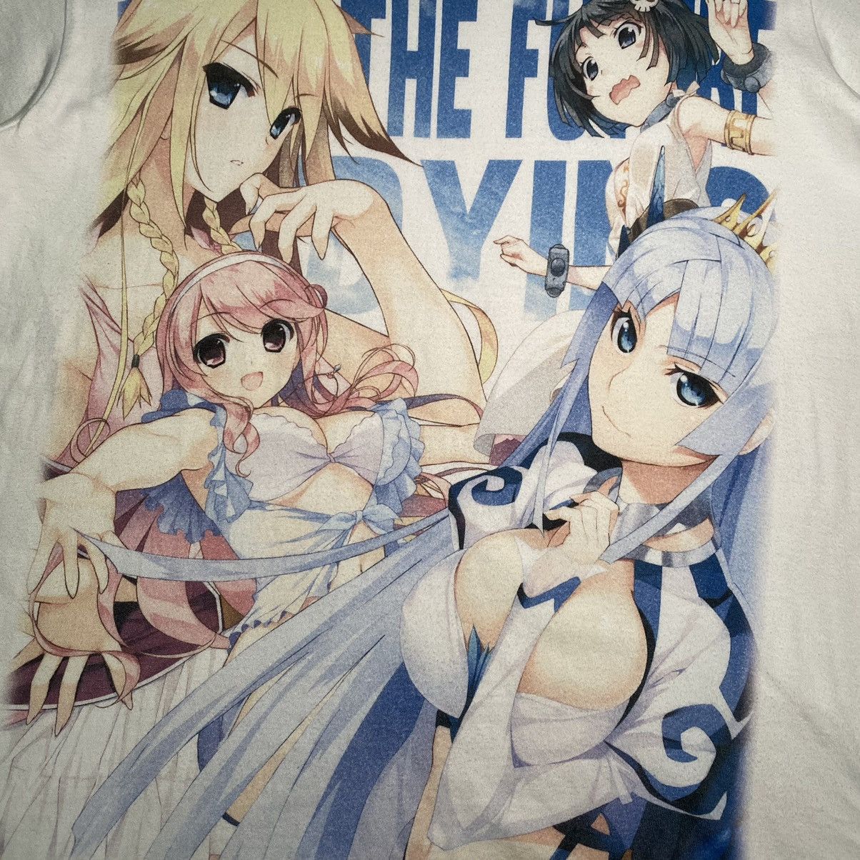 Anime Rare Hatsuru Koto Naki Mirai Yori Harem waifu anime Tshirt Size US L / EU 52-54 / 3 - 4 Thumbnail
