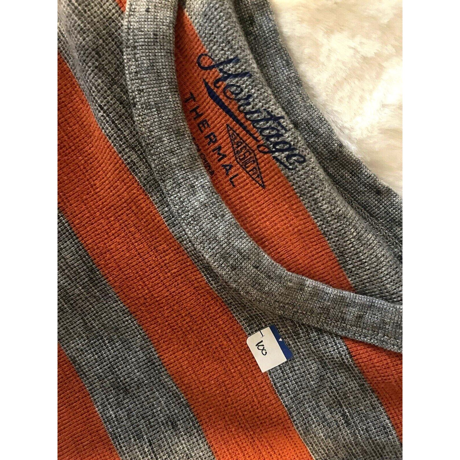 Other American Eagle T shirt Mens L Gray Heritage Thermal Waffle Size US XL / EU 56 / 4 - 3 Thumbnail