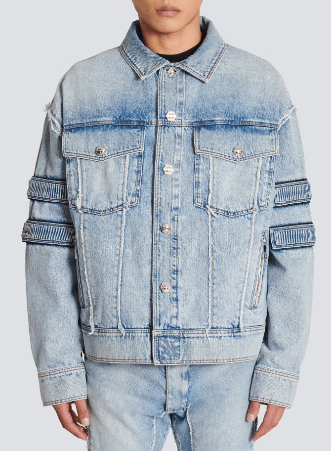 o1srvl11e1123 Denim Jacket in Blue