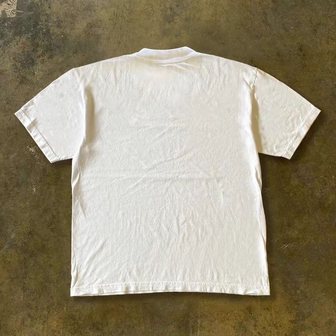 Other White street hip-hop trend dance print cotton t-shirt Size US M / EU 48-50 / 2 - 2 Thumbnail