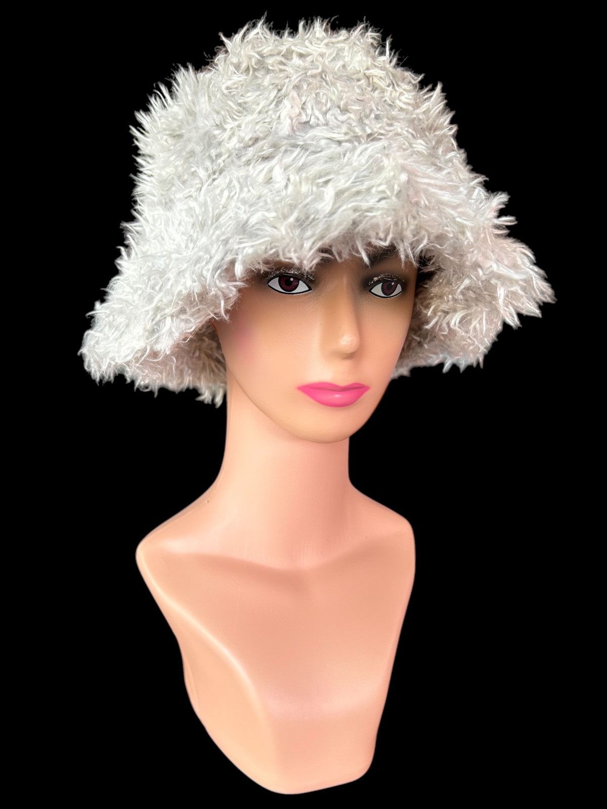 Japanese Brand × Kapital × Vintage Mohawk Japanese Punk Bondage Style Fur Bucket Hats Size ONE SIZE - 1 Thumbnail